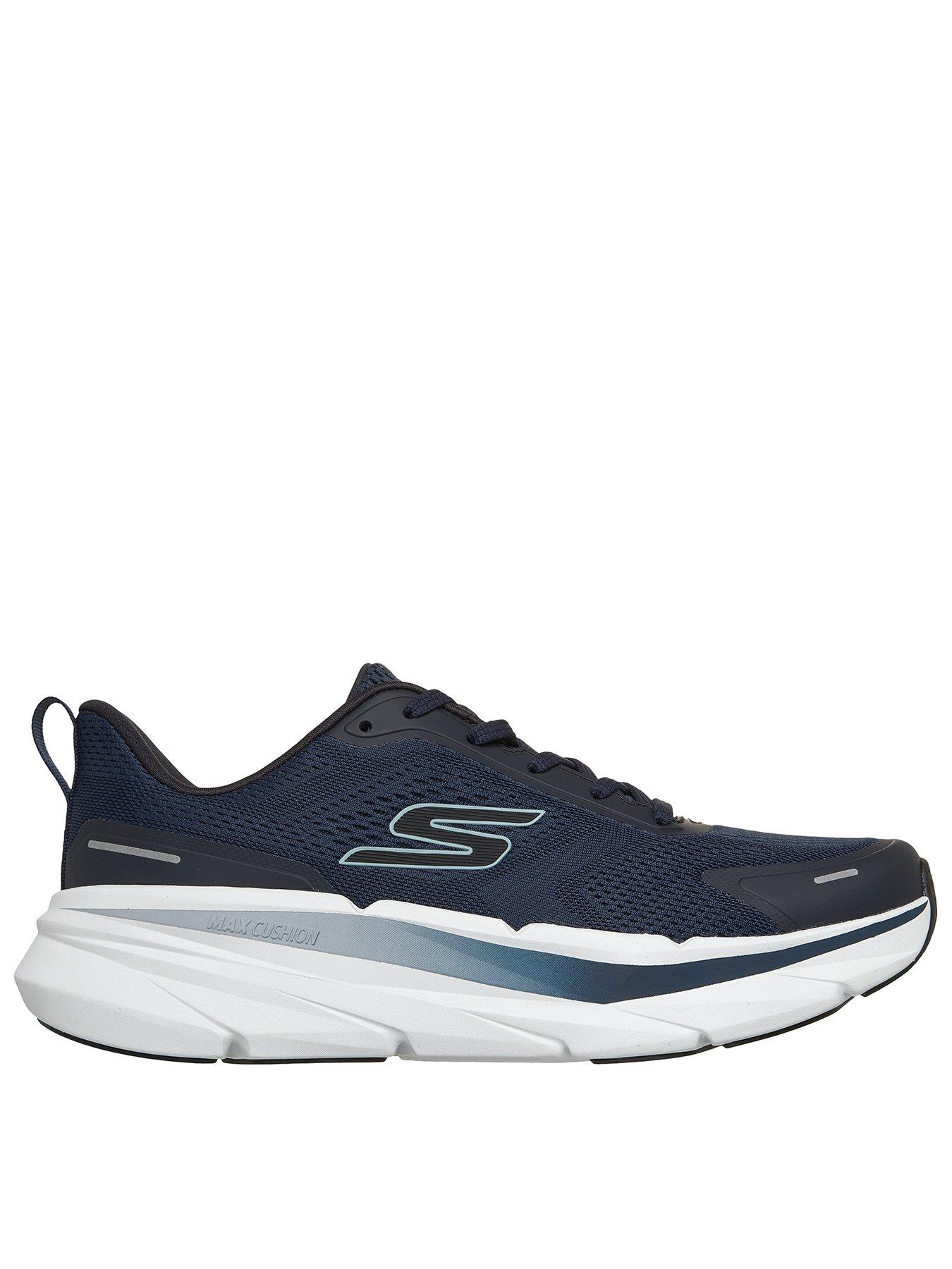 Skechers Max Cushioning Premier 3 Engineered Mesh Lace Up - Navy