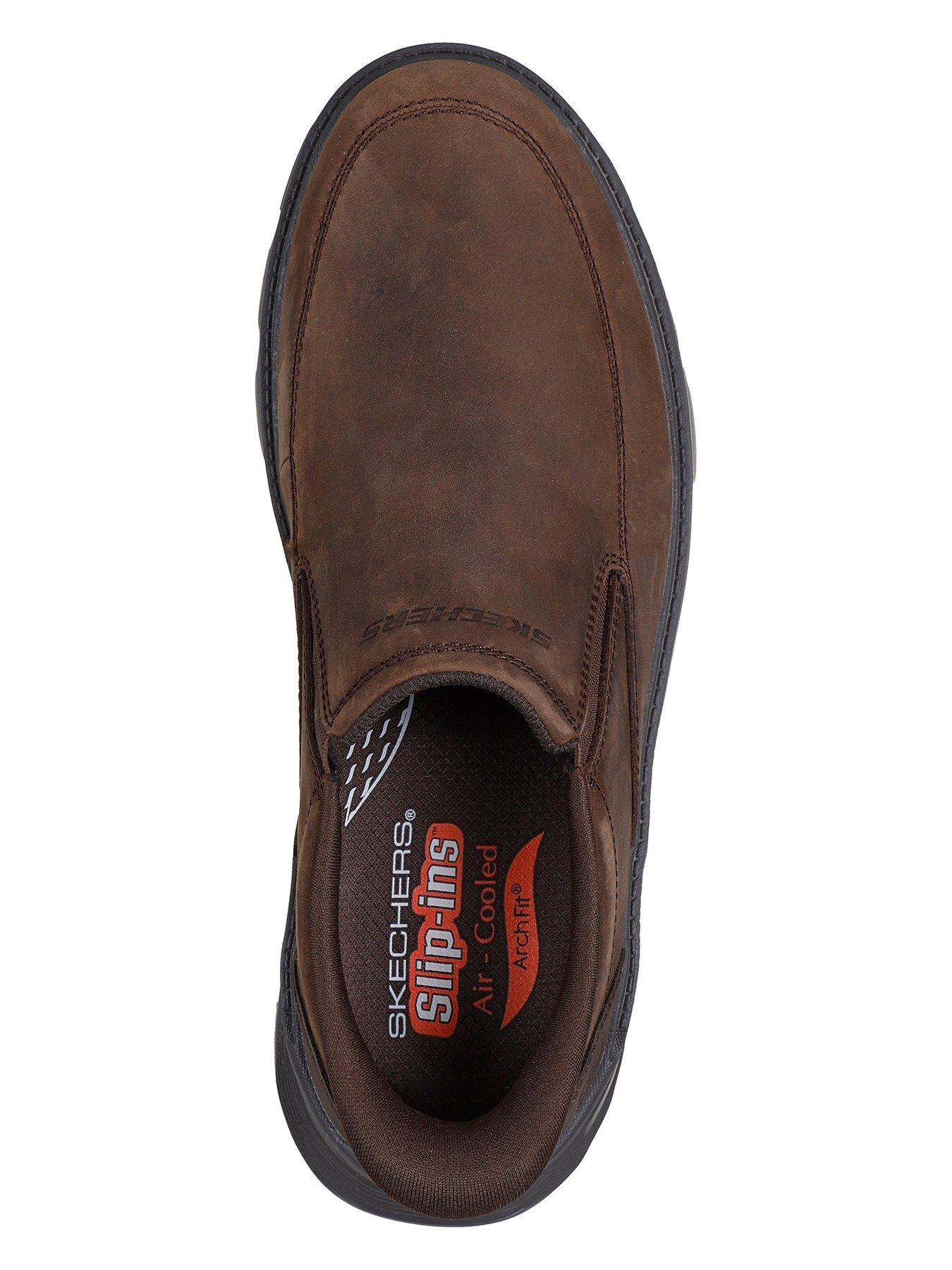 Image 3 of 4 of Skechers Slip-On Loafers - Brown
