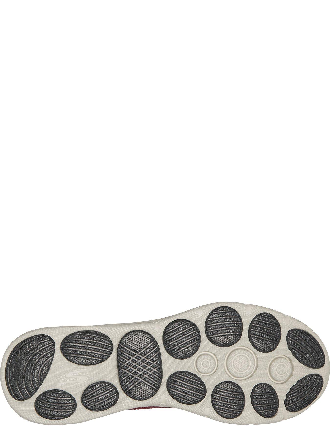 Image 4 of 4 of Skechers Go Walk 8 Slip-Ins - Engineered Monomesh Bungee - Dark Red