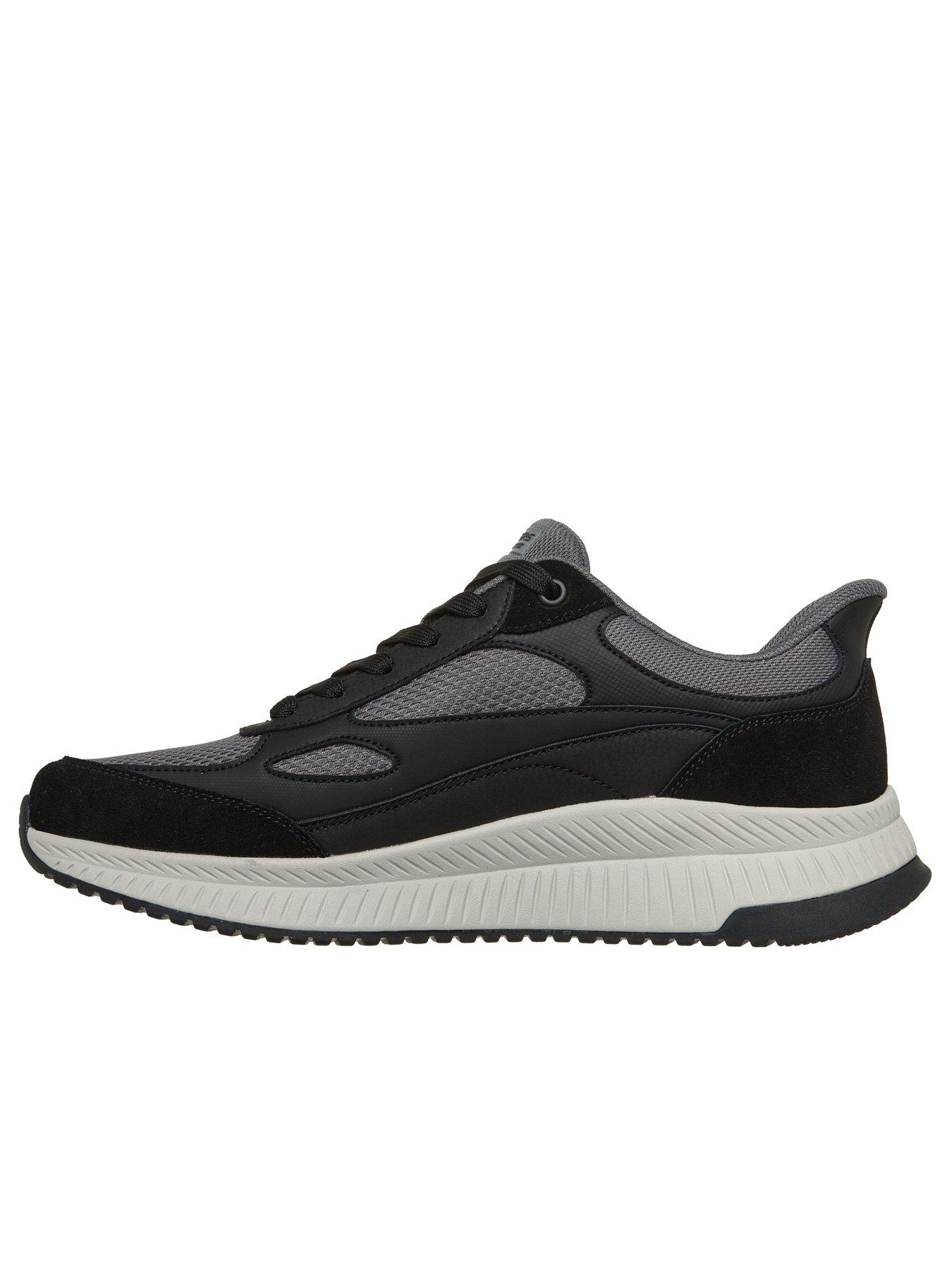 Image 5 of 6 of Skechers Bobs Slip-On Mesh Lace Trainers - Black