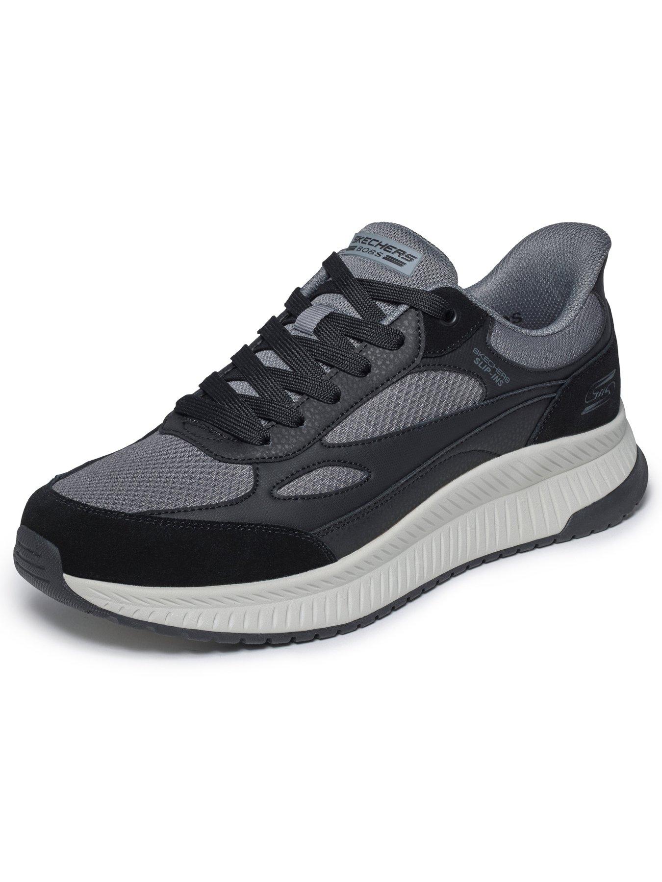 Image 6 of 6 of Skechers Bobs Slip-On Mesh Lace Trainers - Black