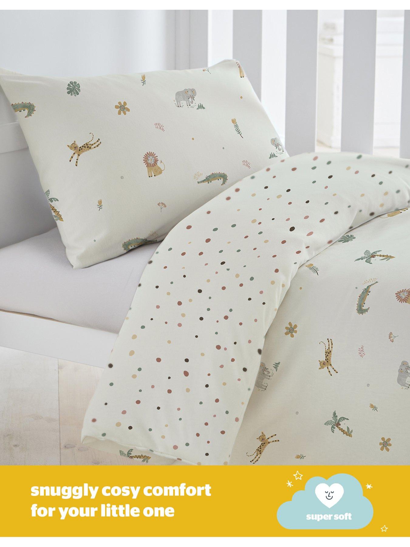Image 4 of 5 of Silentnight Safe Nights Bedding Bundle - Anti Allergy Pillow, 4 Tog Duvet and Duvet Cover Set - Safari Print