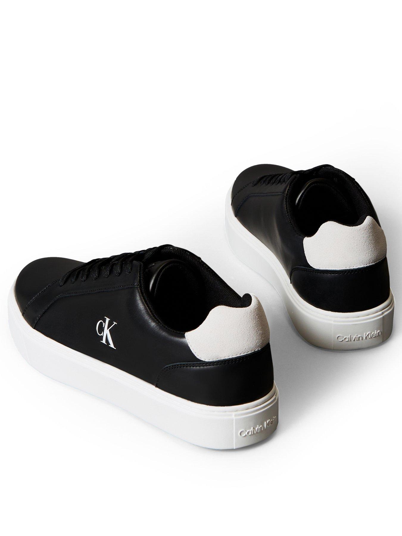 Image 3 of 5 of Calvin Klein Classic Cupsole Laceup Trainer - Black