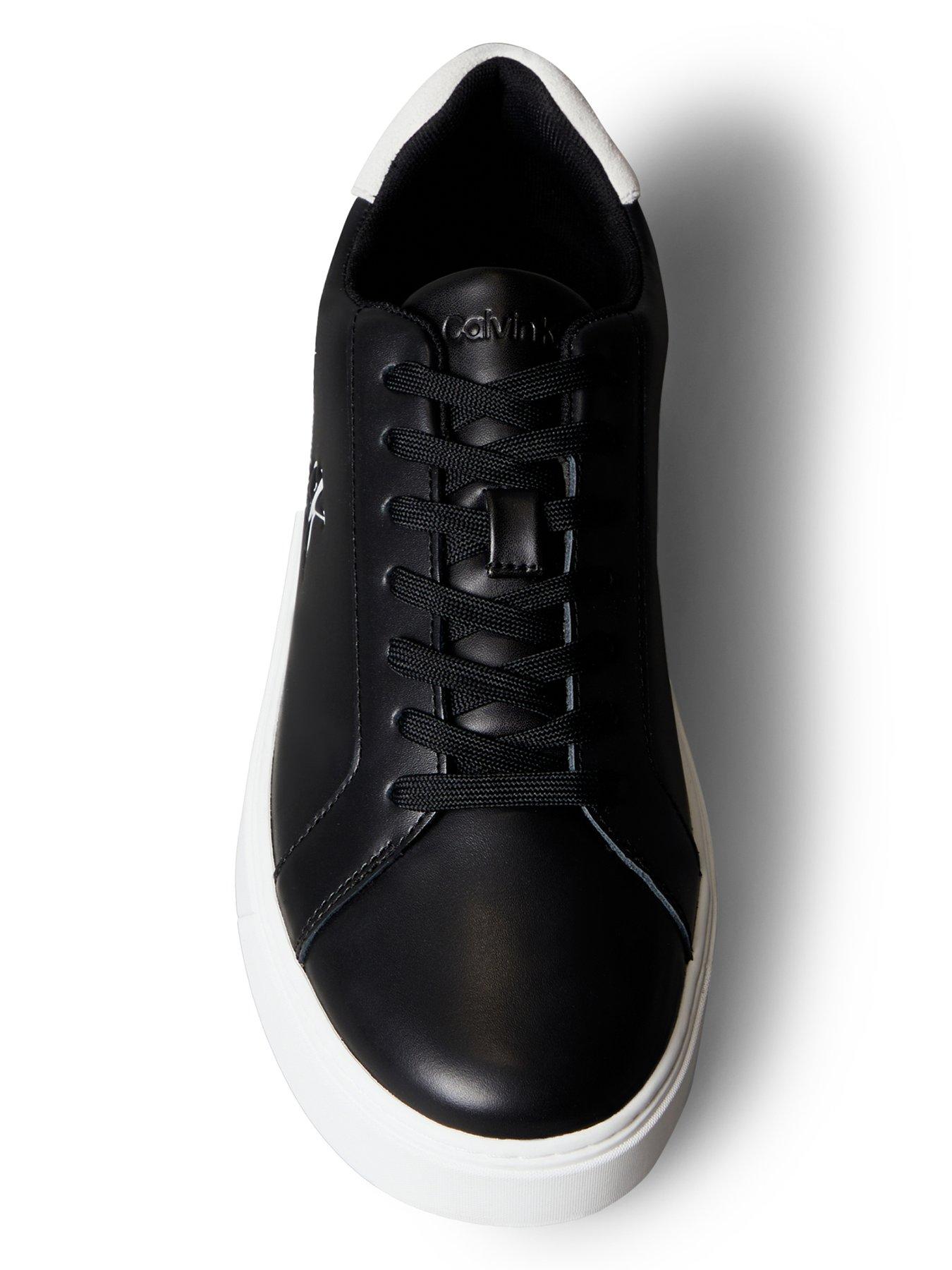 Image 4 of 5 of Calvin Klein Classic Cupsole Laceup Trainer - Black