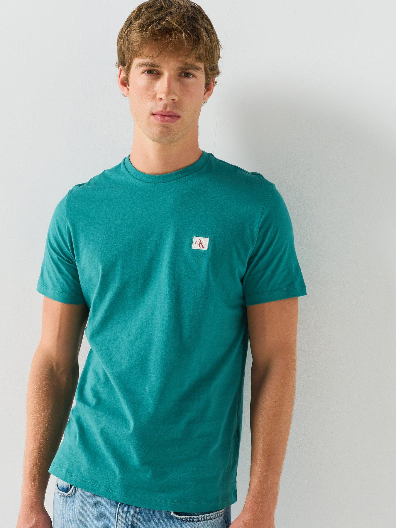 Calvin Klein Jeans Calvin Klein Jeans Badge Classic T-shirt, Green, Size M, Men