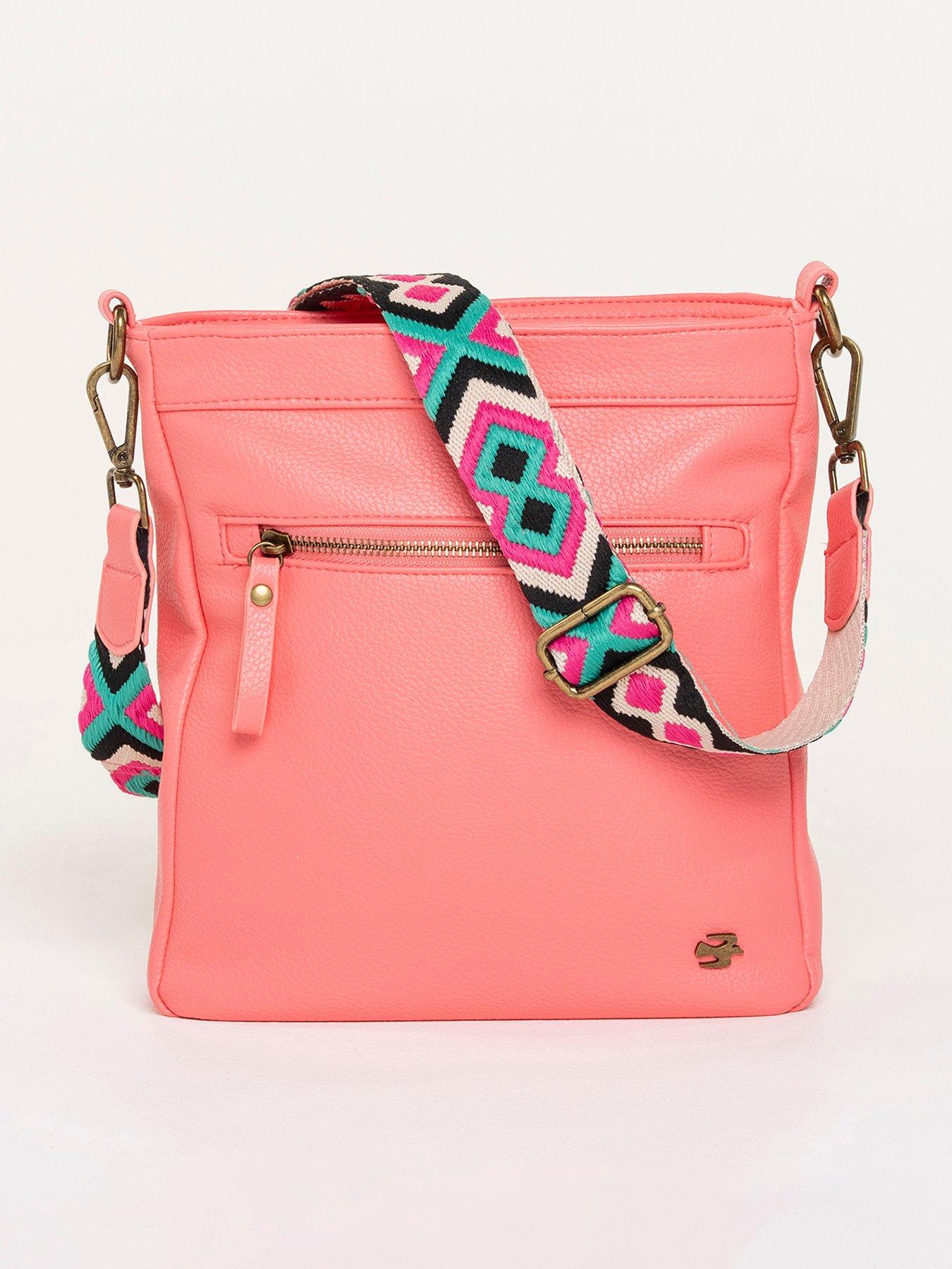 Brakeburn Sierra Coral Cross Body Bag - Coral