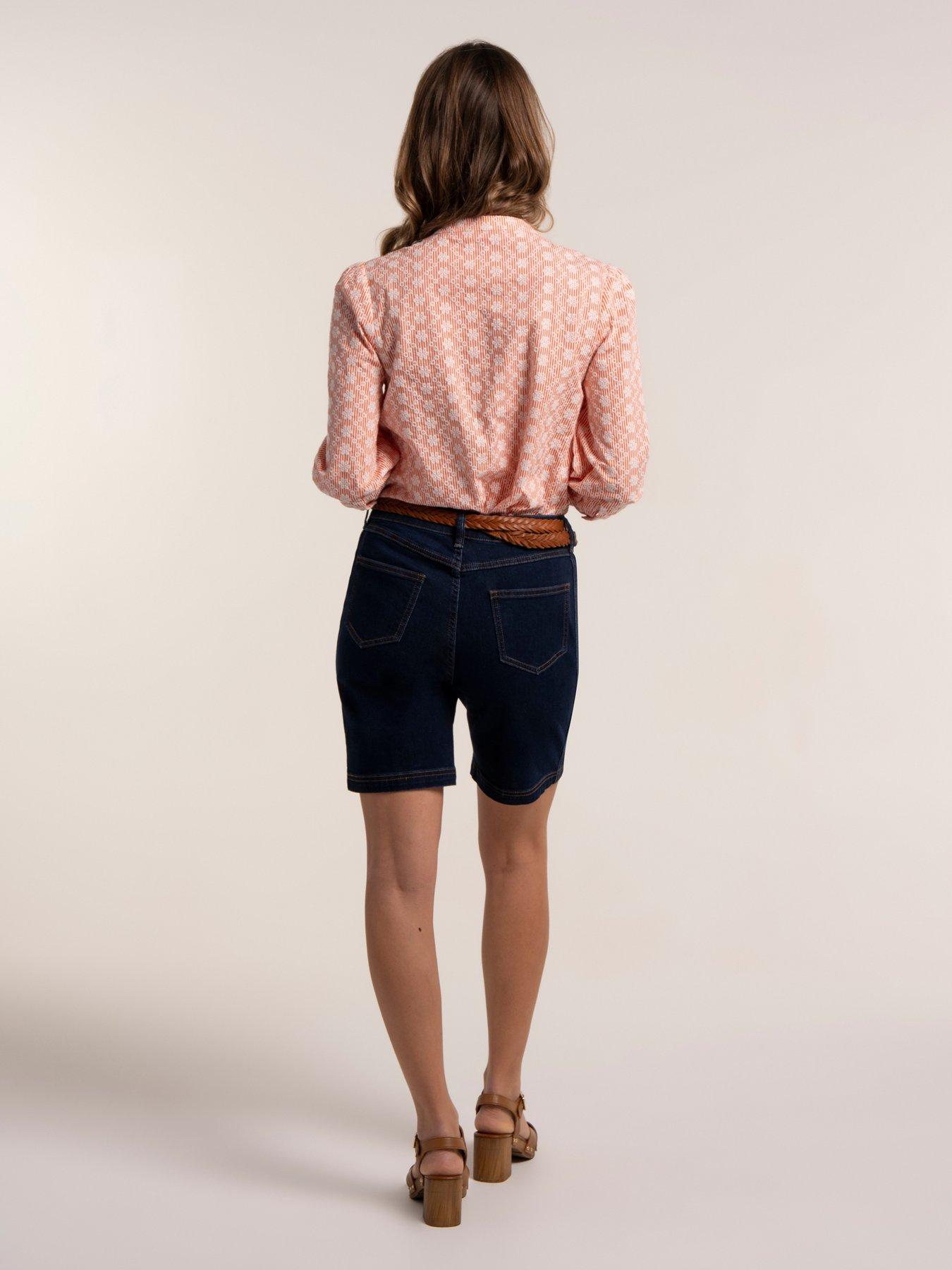 Image 2 of 7 of Brakeburn Fossil Blouse - Orange