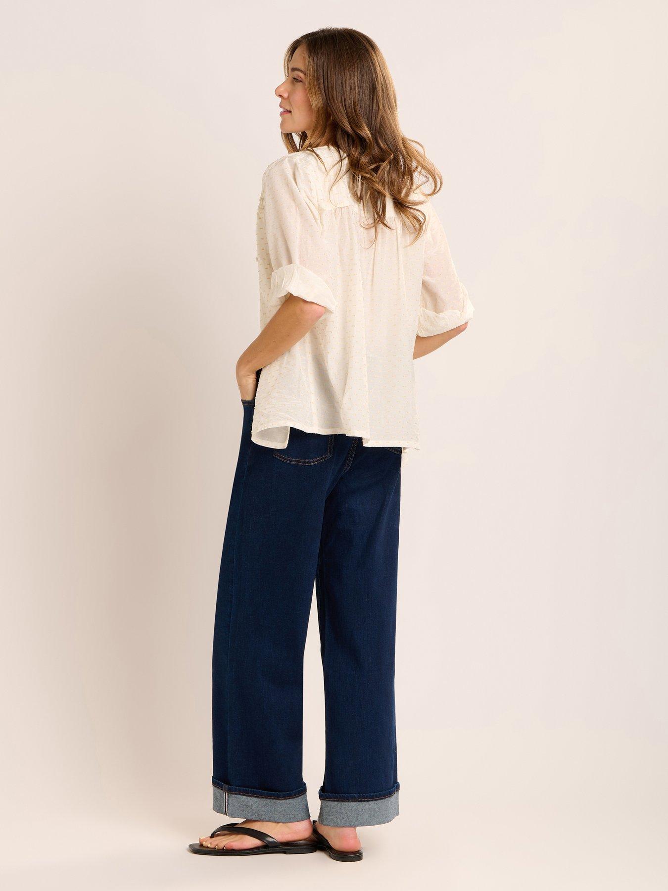 Image 2 of 7 of Brakeburn Boardwalk Blouse - Cream