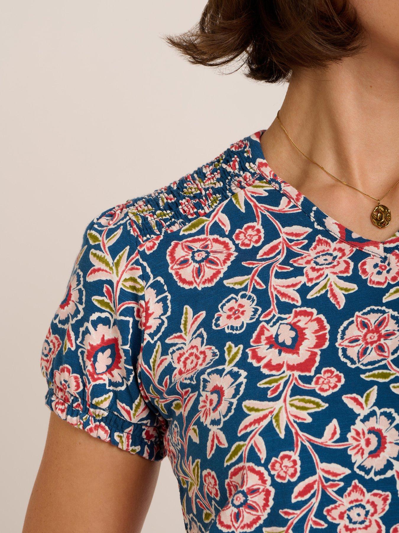 Image 4 of 7 of Brakeburn Sheridan Blouse - Blue