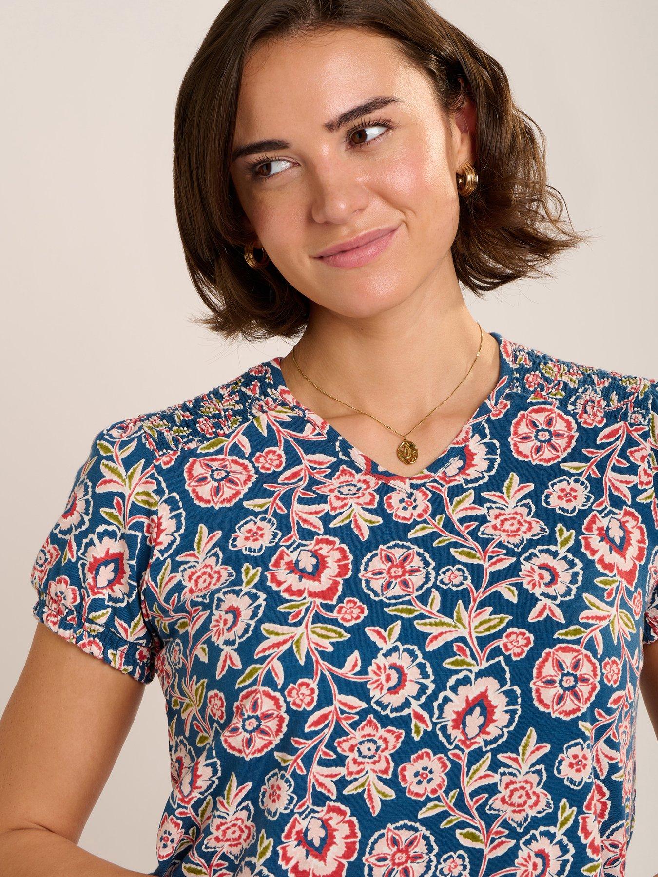 Image 6 of 7 of Brakeburn Sheridan Blouse - Blue