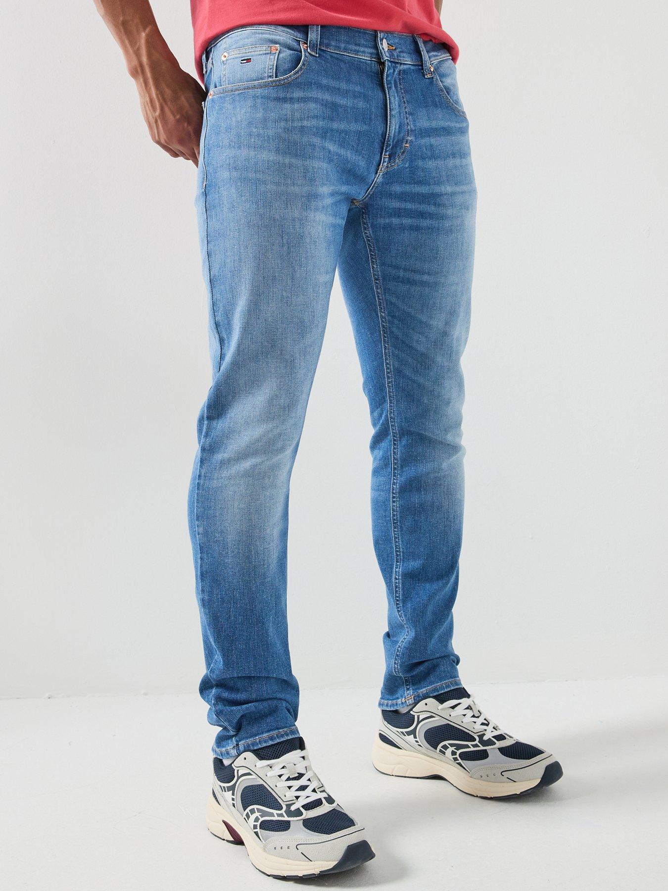 Tommy Jeans Austin Slim Tapered, Blue, Size 36R, Men
