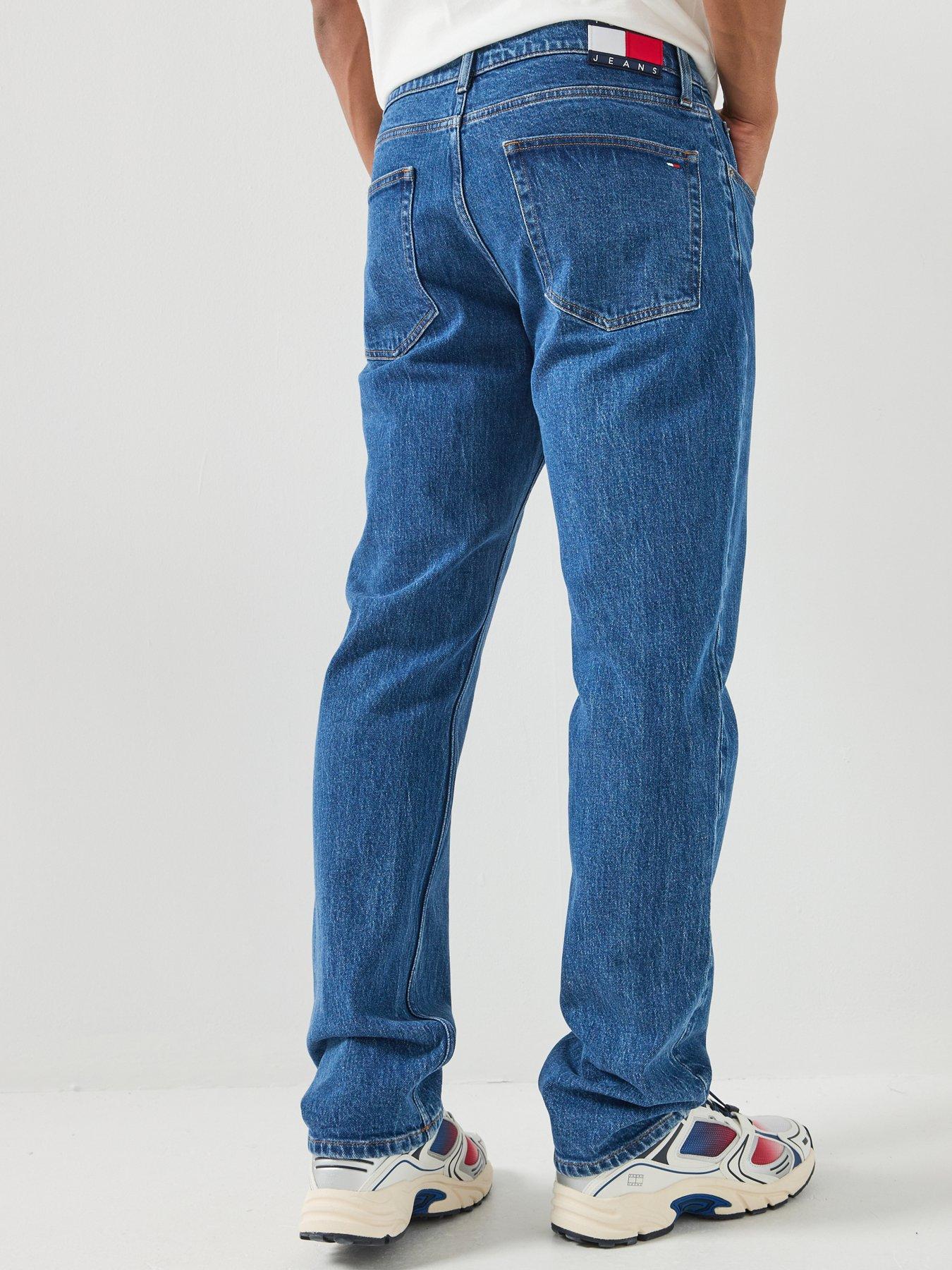 Image 2 of 6 of Tommy Jeans Tommy Jeans Ryan Slim Straight Jeans - Blue