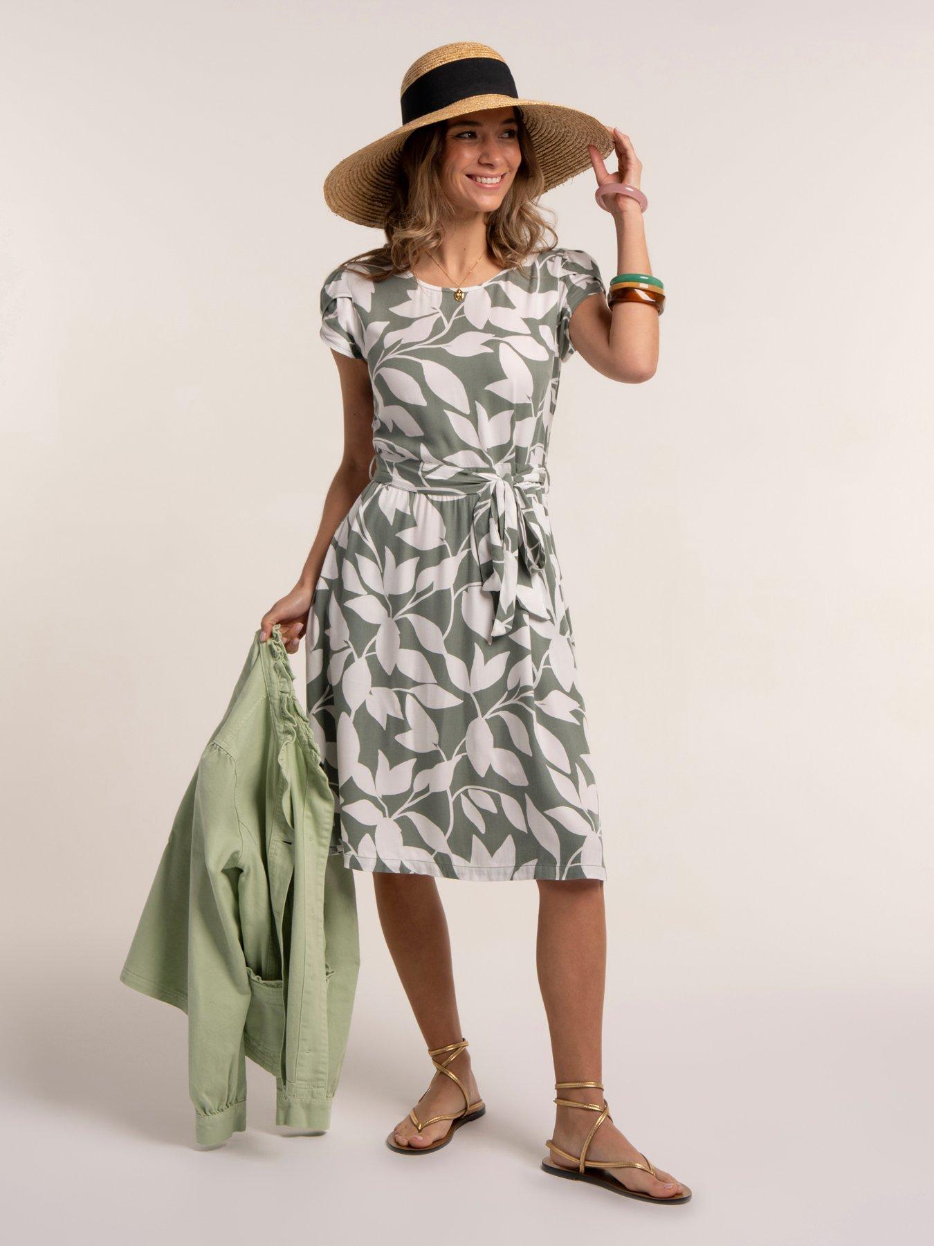 Image 1 of 7 of Brakeburn Aime Dress - Green