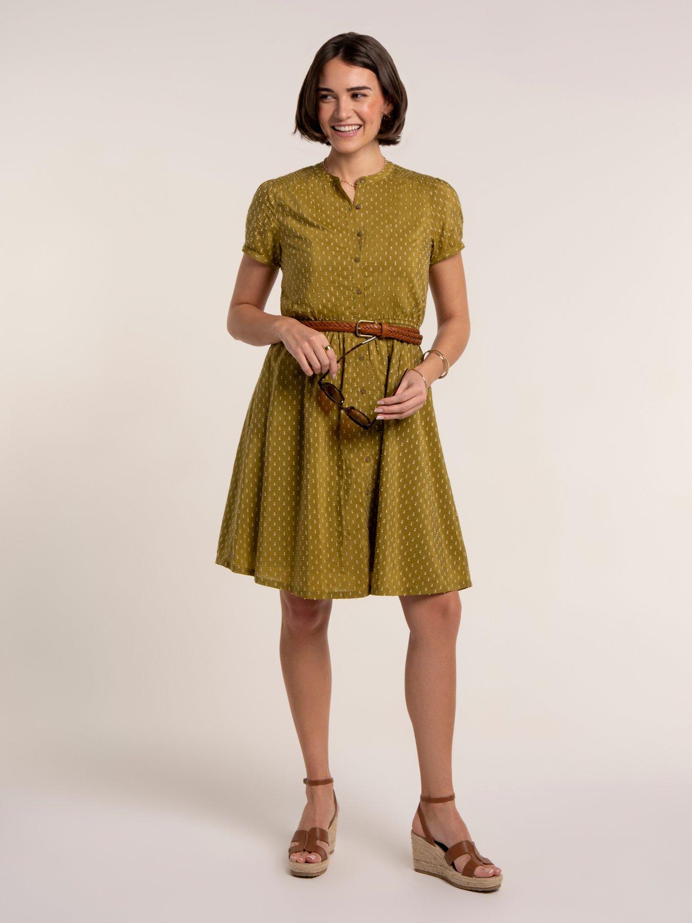 Brakeburn Adriella Dress - Green