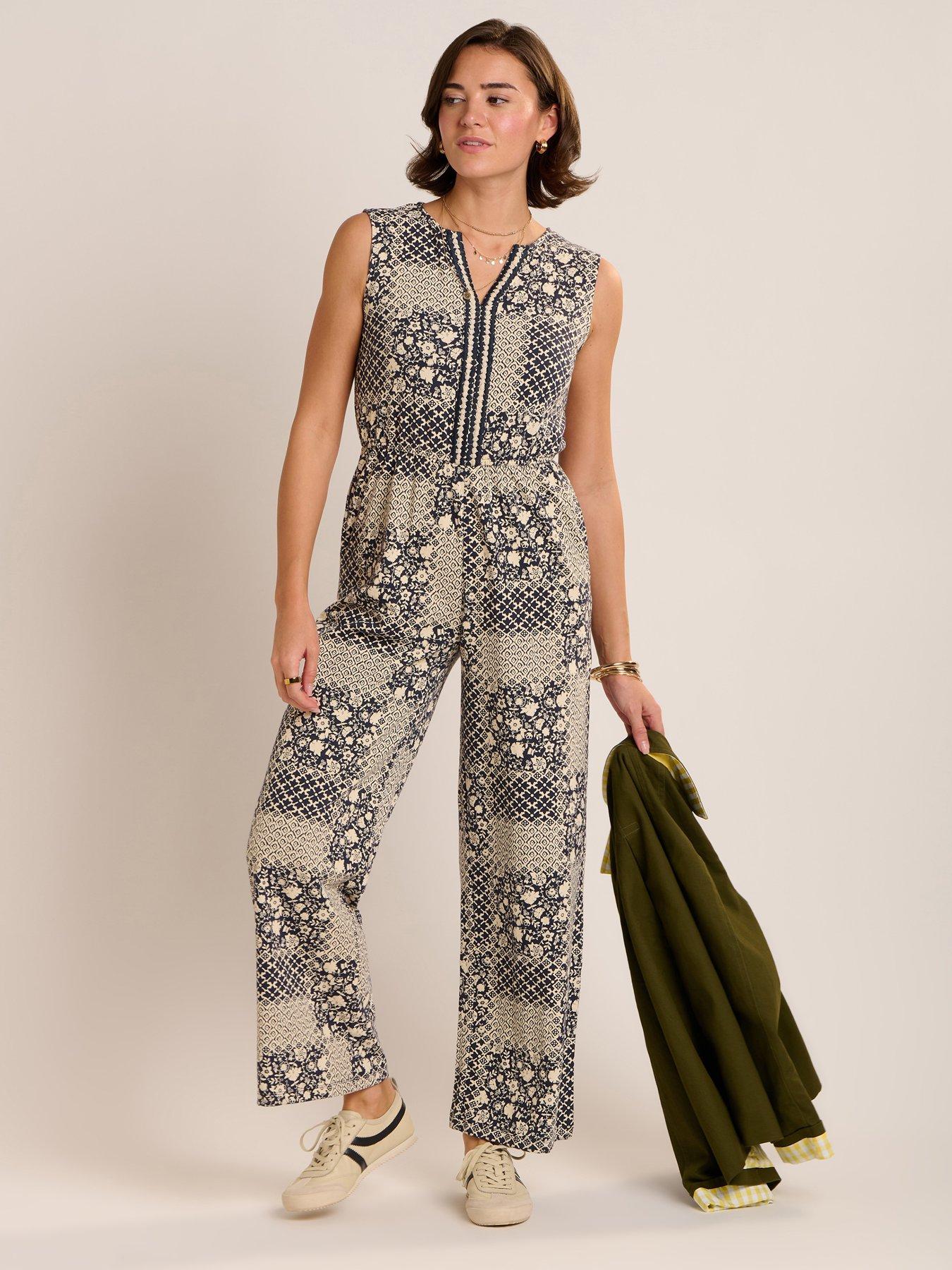 Brakeburn Amanda Jumpsuit - Navy