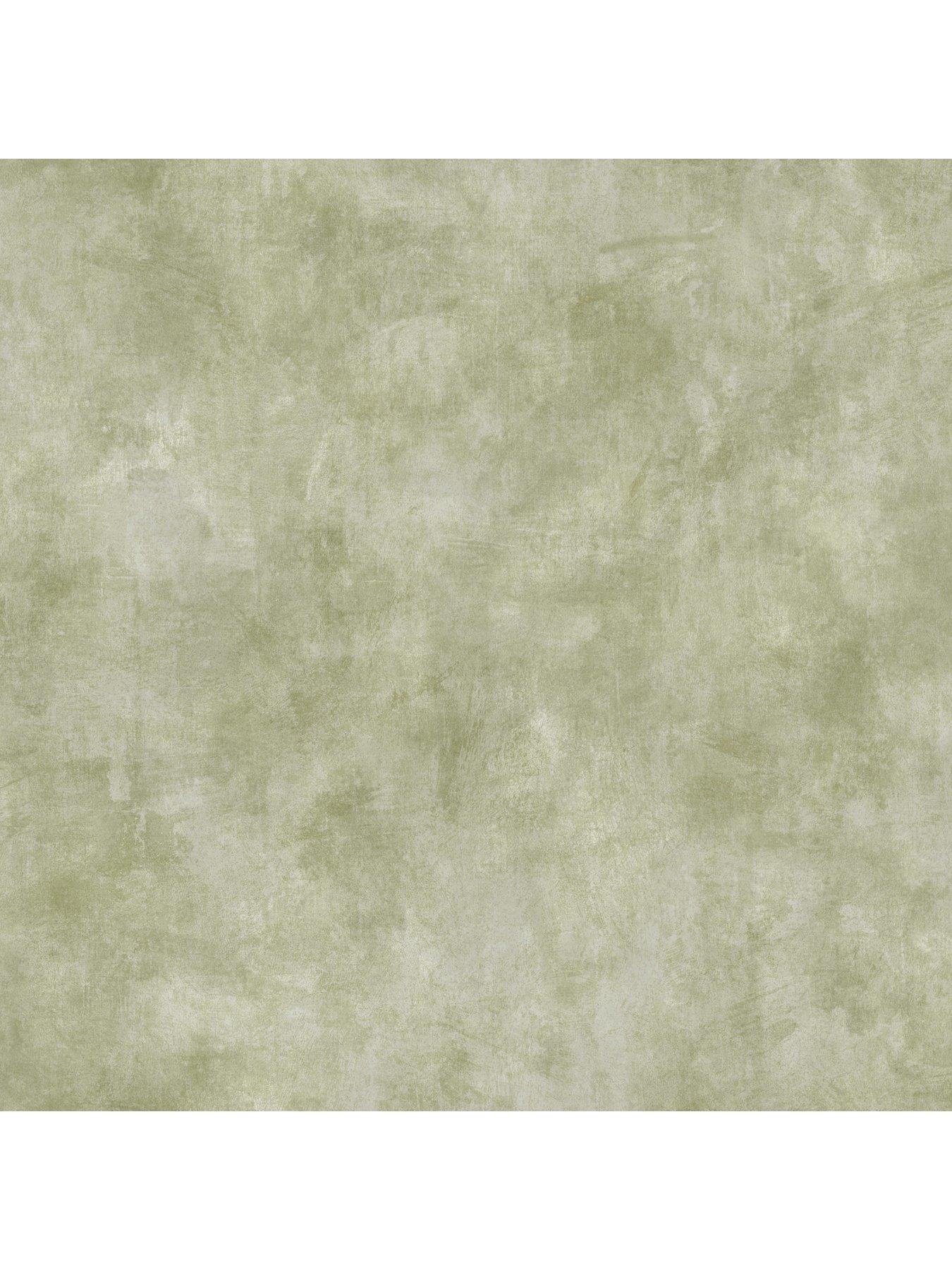Image 3 of 3 of The Very Collection Limewash Plaster-Boa Green Wallpaper