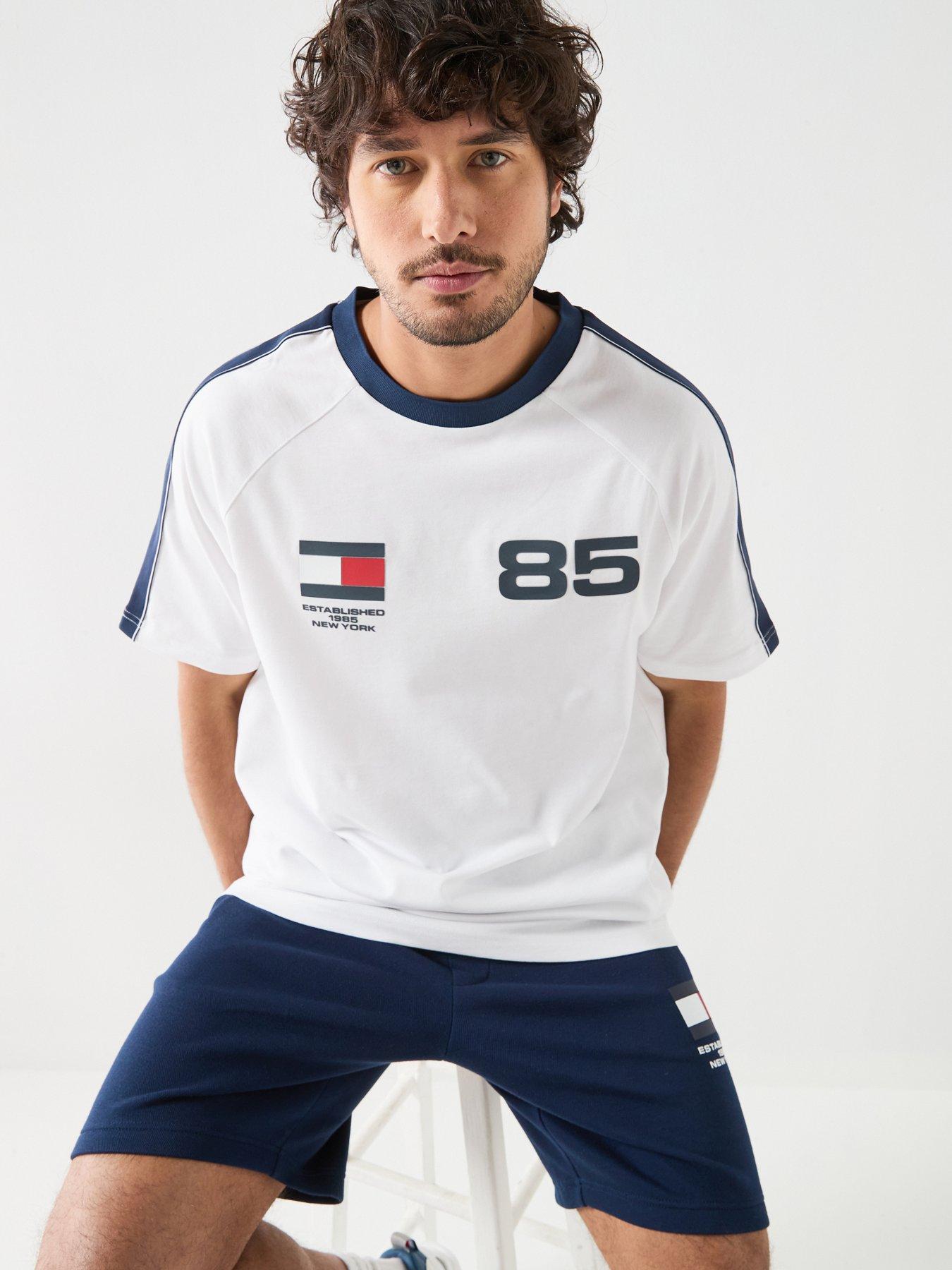 Tommy Hilfiger Countries Relaxed Fit T-Shirt, White, Size 2Xl, Men