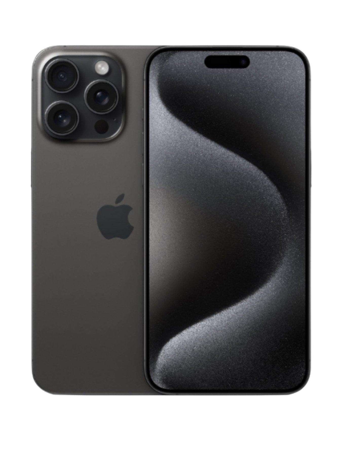 Refurbished Apple iPhone 15 Pro - 256GB, Black (Pristine Condition)