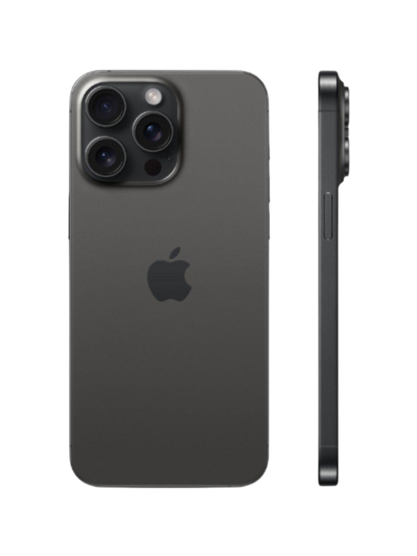 Refurbished Apple iPhone 15 Pro - 256GB, Black (Pristine Condition