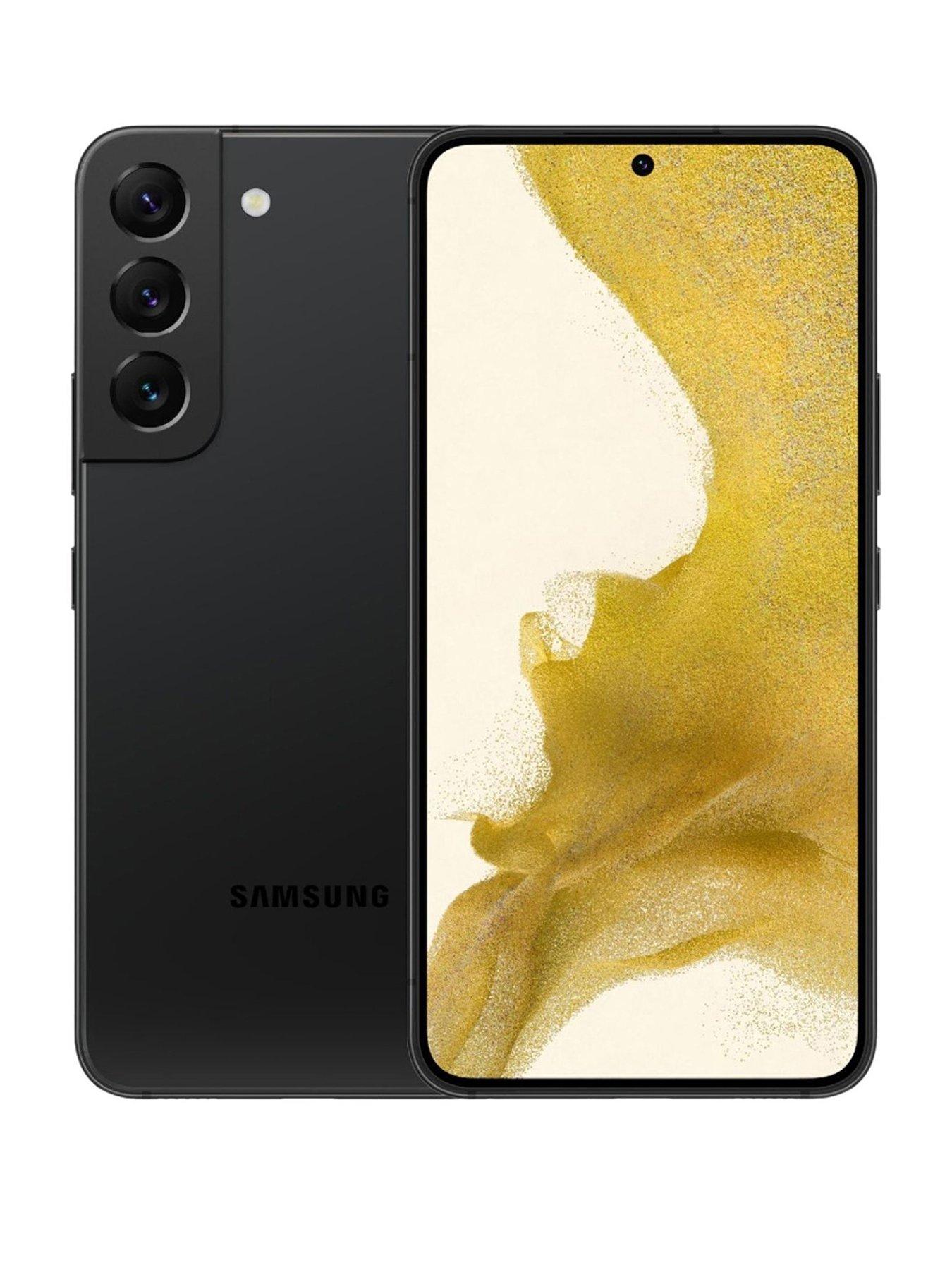 Refurbished Samsung S22 5G - 128GB,  Black (Pristine Condition)