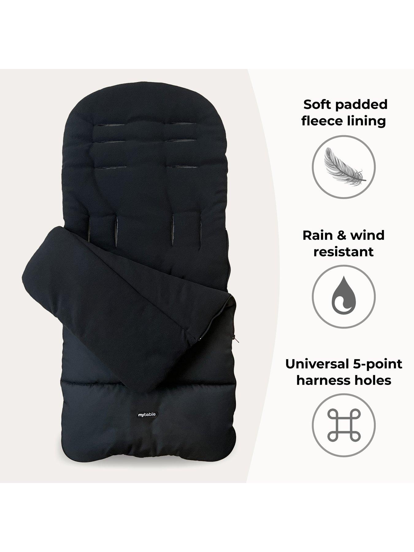 Image 2 of 7 of My Babiie Universal Footmuff - Black