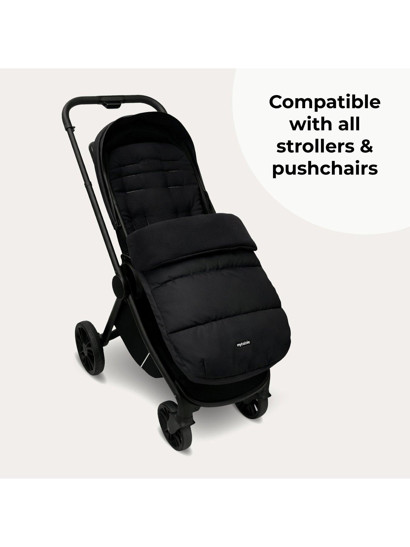 Image 5 of 7 of My Babiie Universal Footmuff - Black