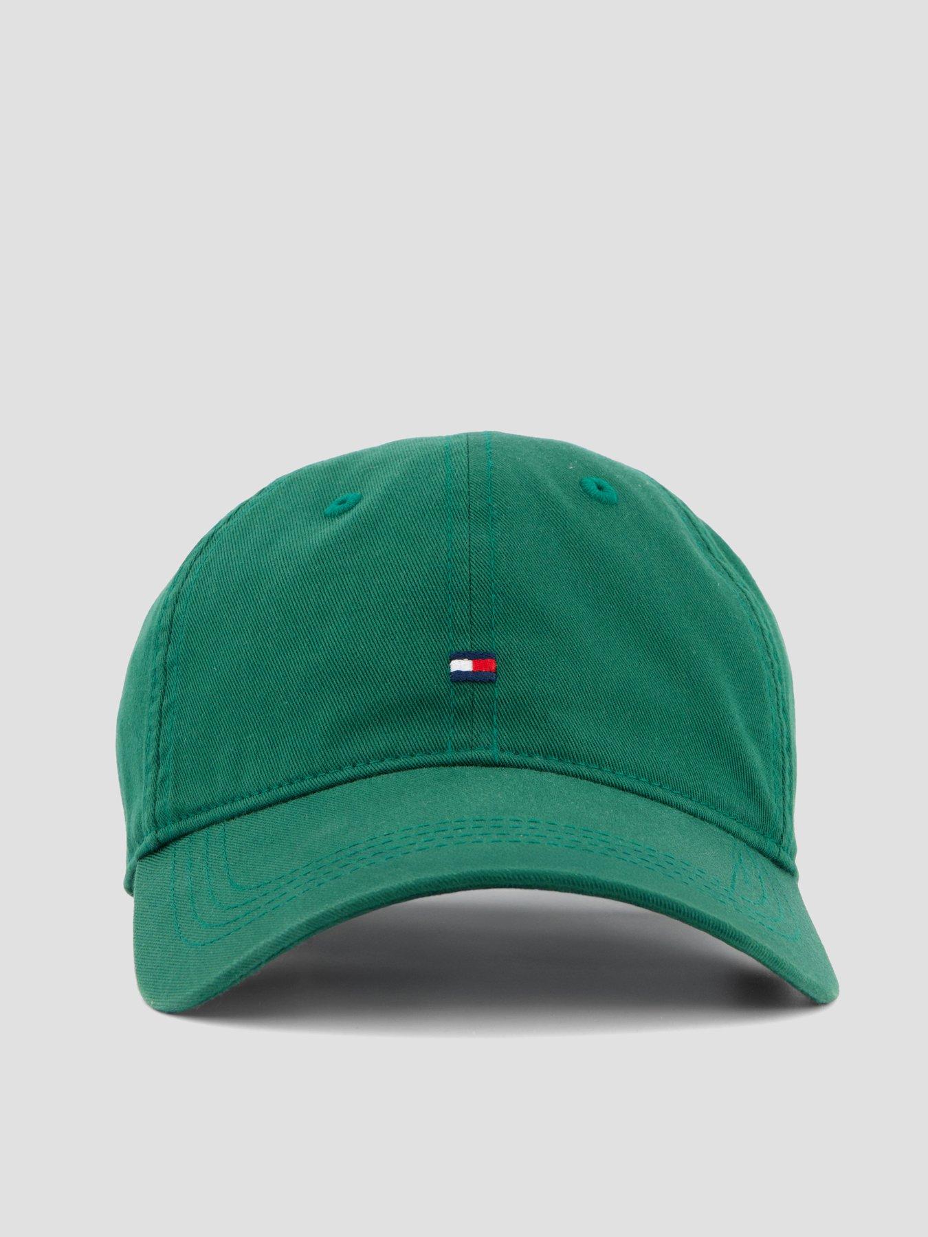 Image 3 of 4 of Tommy Hilfiger Flag Soft 6 Panel Cap - Green