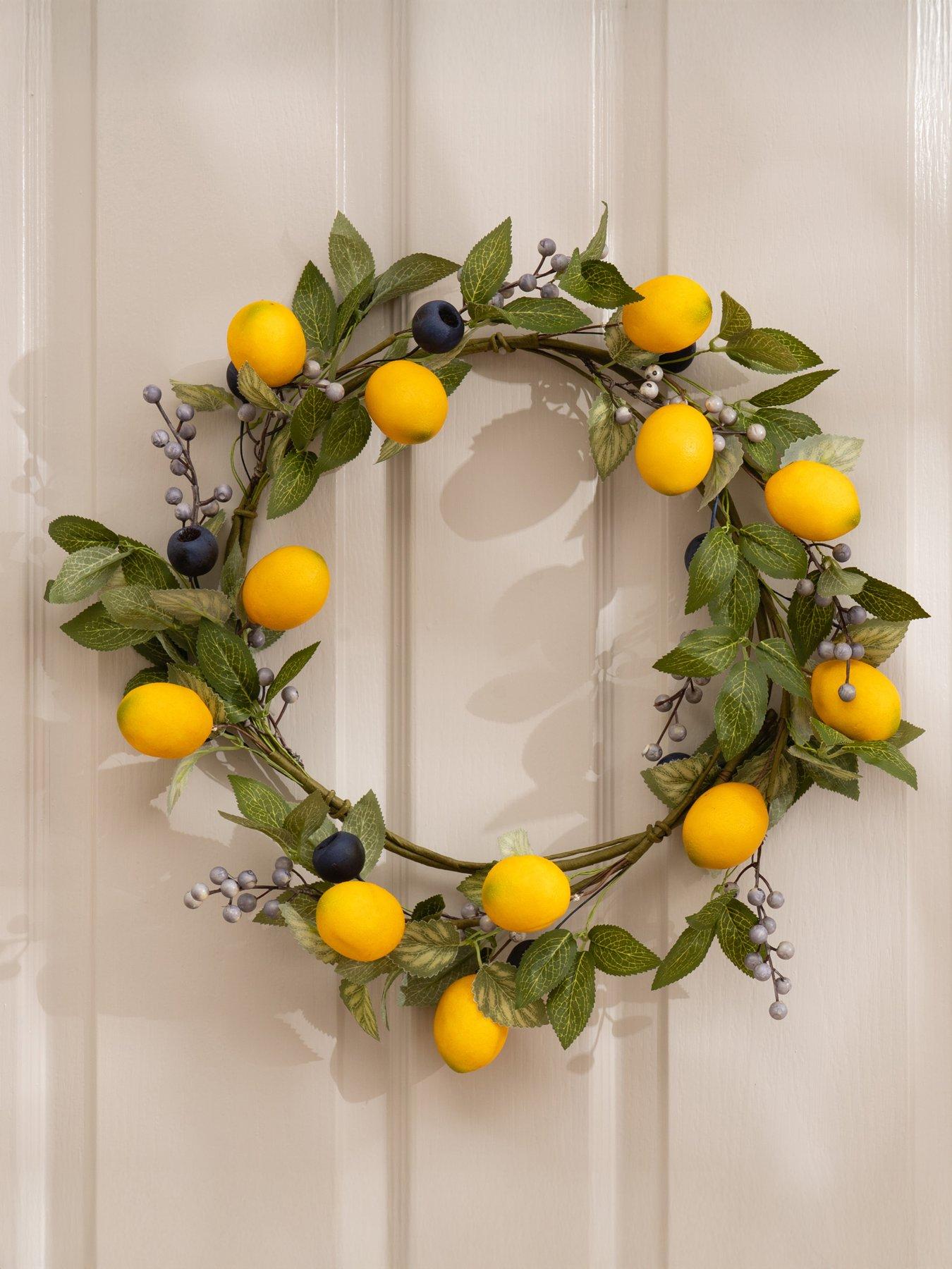 Scottish Everlasting Lemon & Berry Wreath