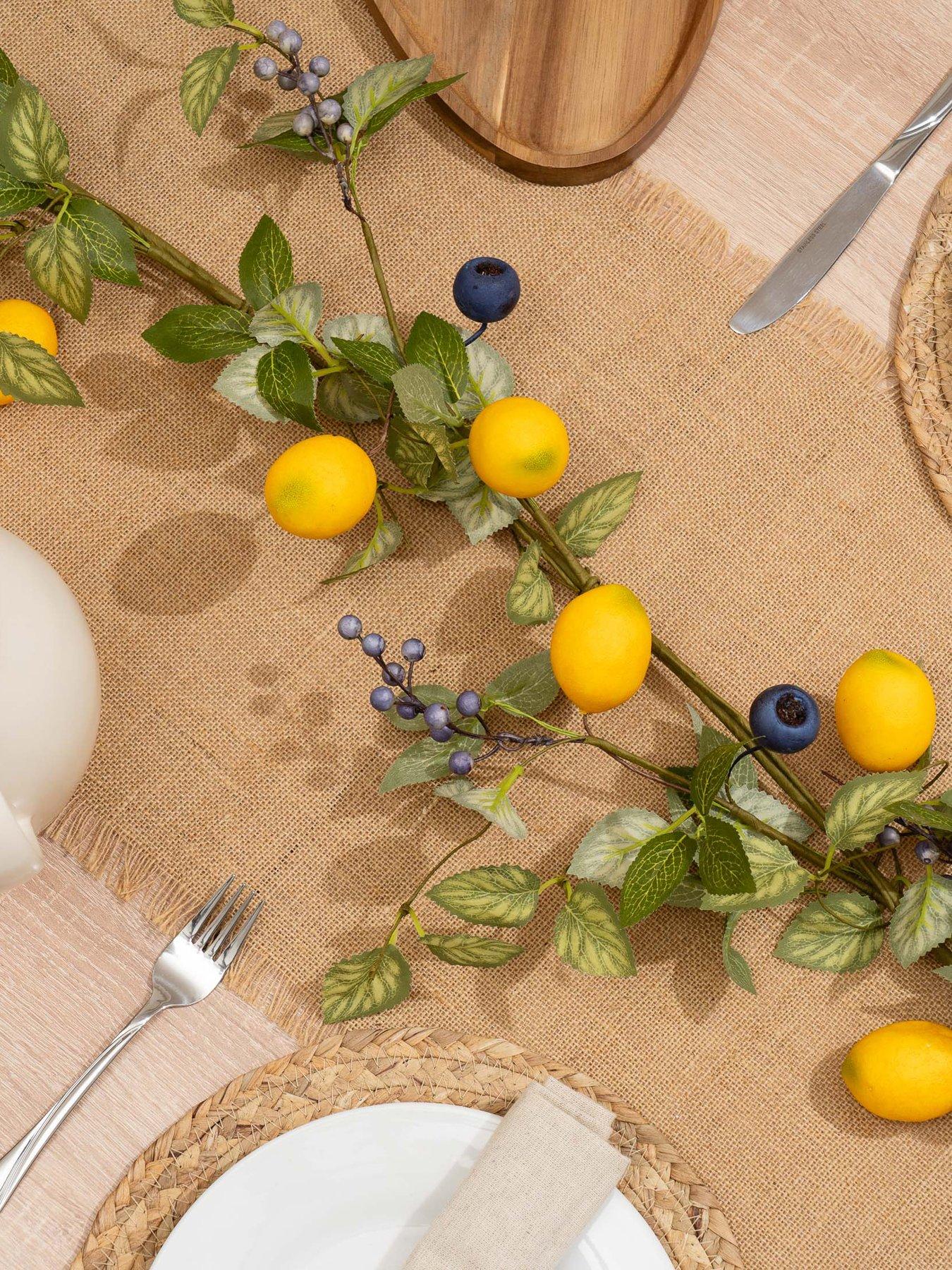 Scottish Everlasting Lemon  &  Berry Garland