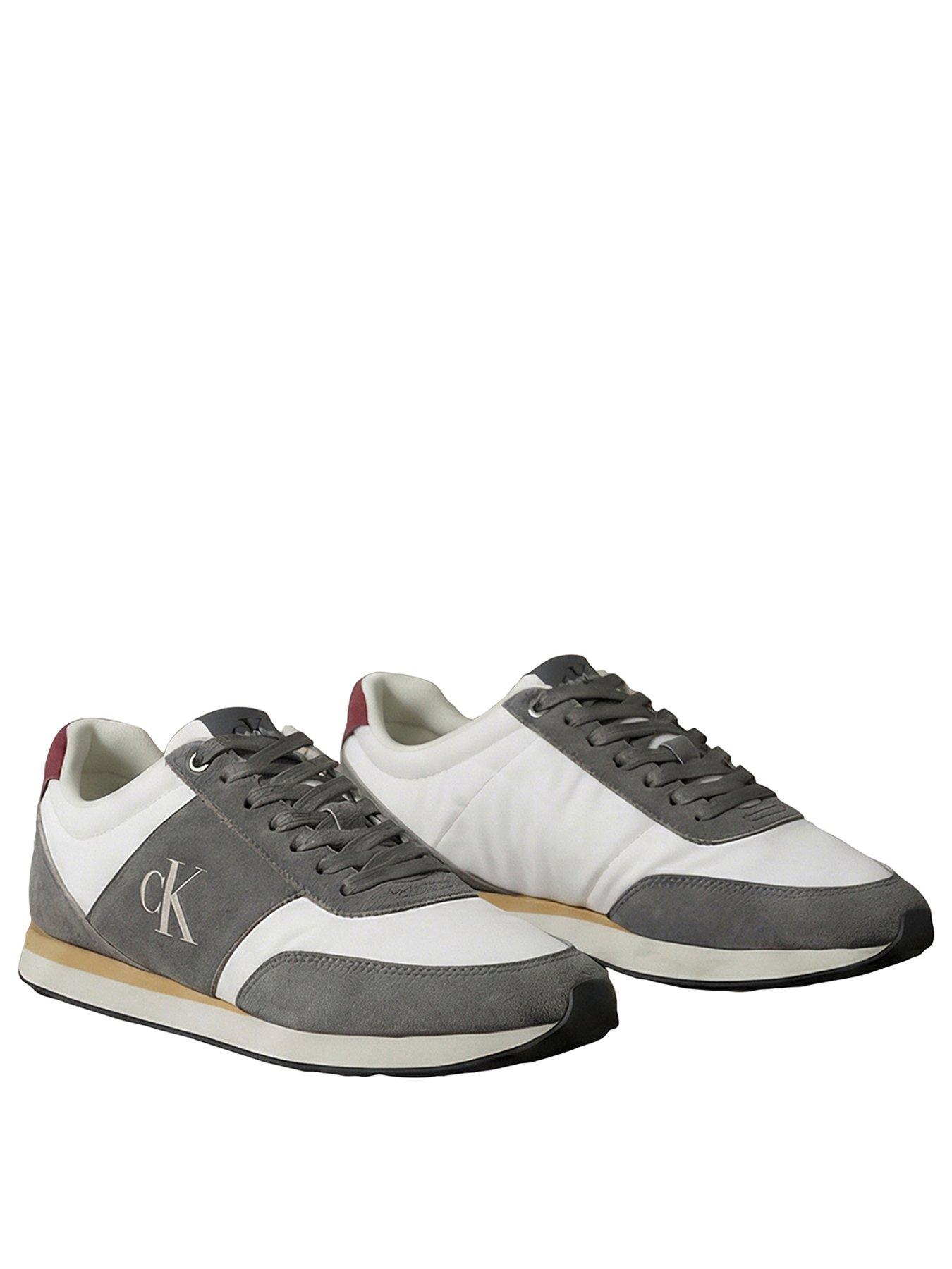 Image 2 of 7 of Calvin Klein Retro Runner Trainers - Grey