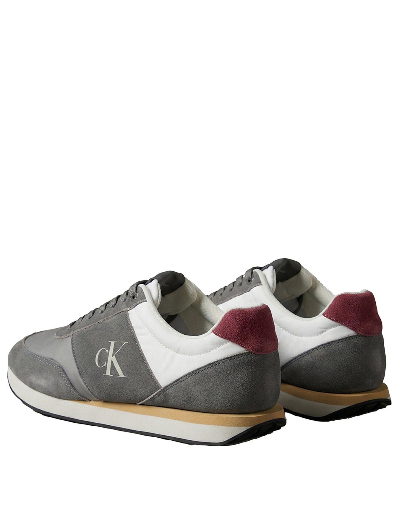 Image 3 of 7 of Calvin Klein Retro Runner Trainers - Grey