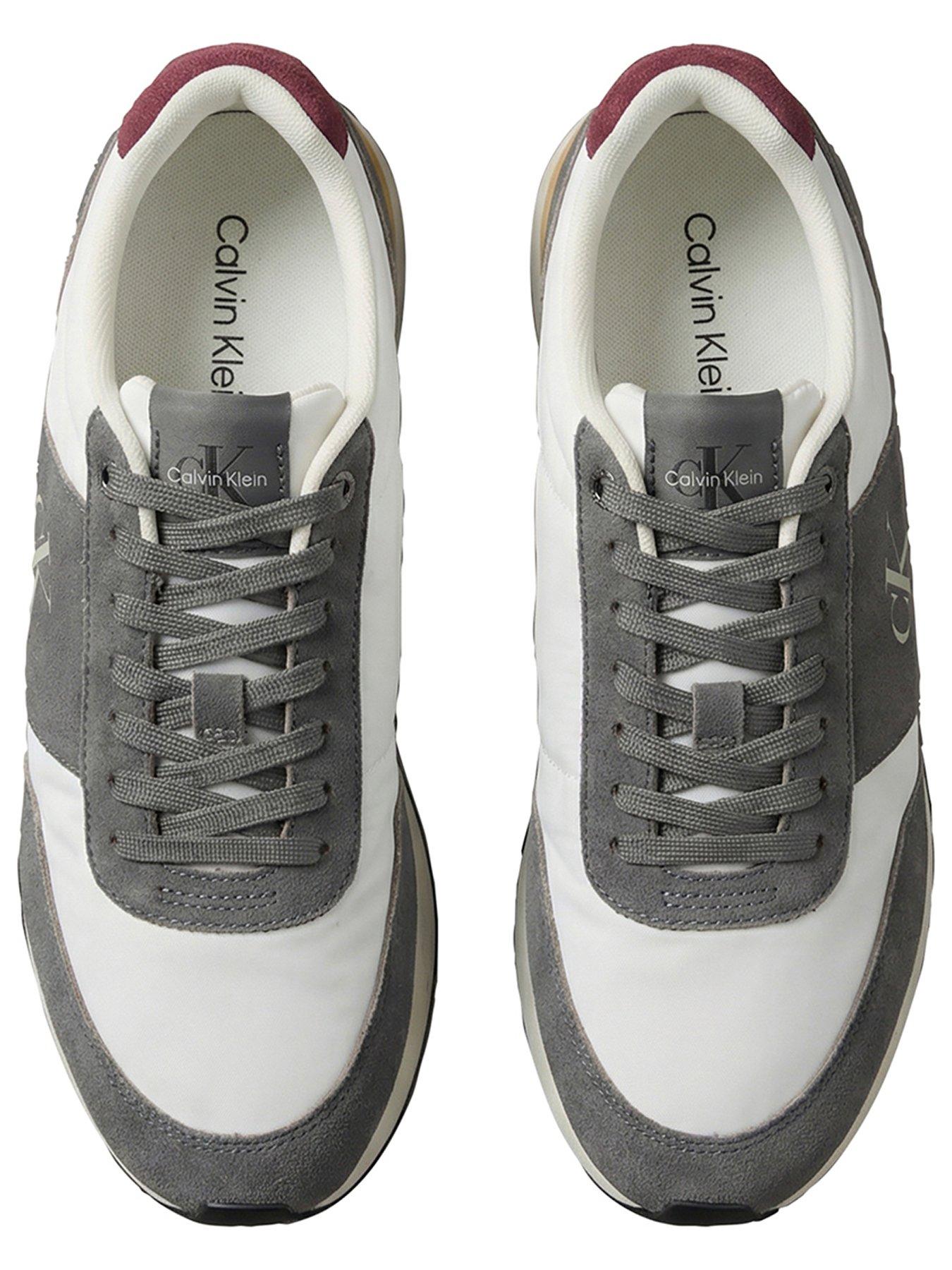 Image 4 of 7 of Calvin Klein Retro Runner Trainers - Grey