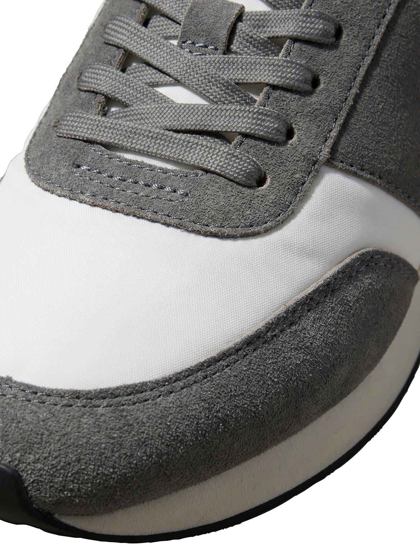 Image 7 of 7 of Calvin Klein Retro Runner Trainers - Grey