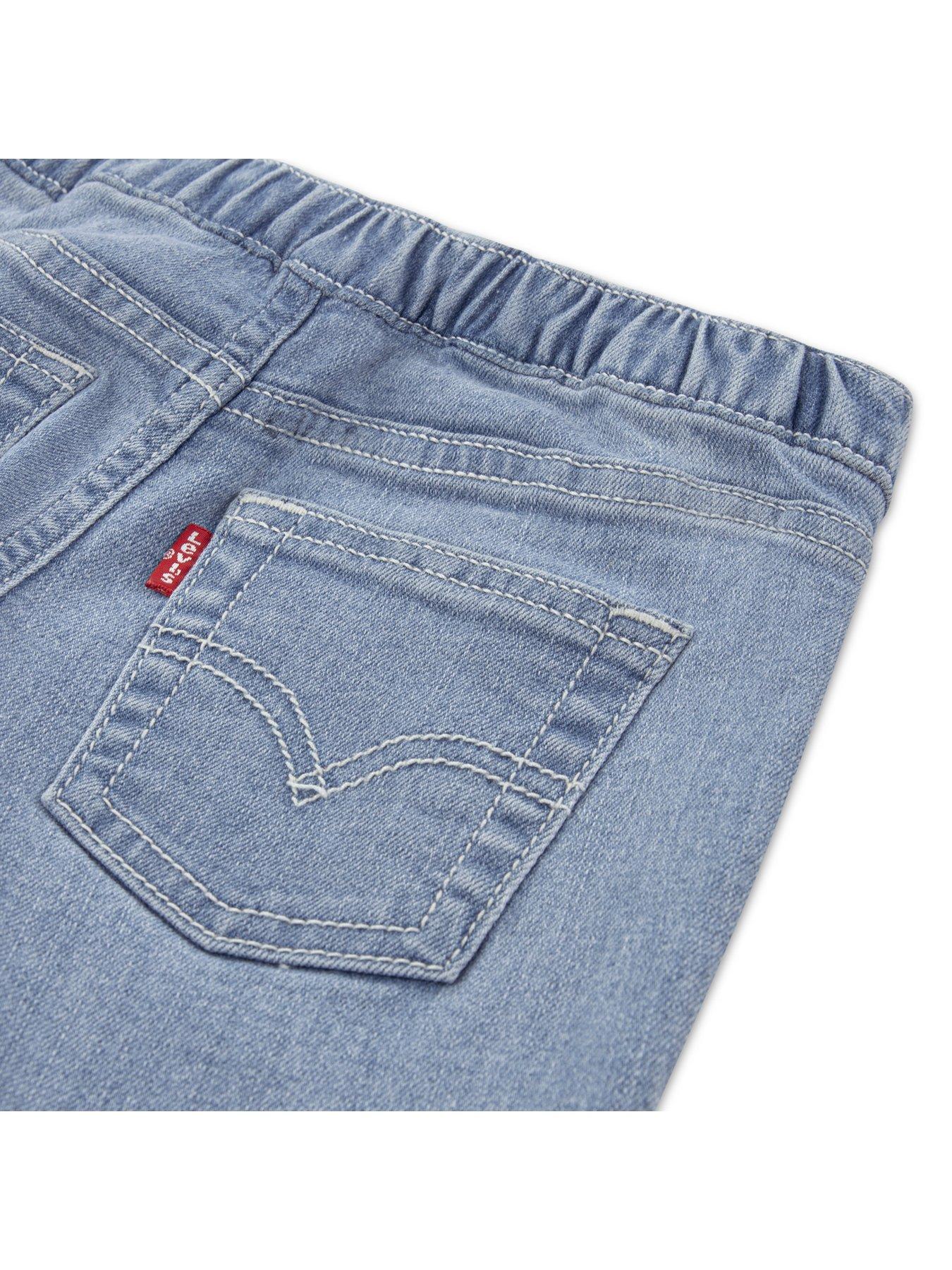 Image 4 of 5 of Levi's Baby Boys Logo T-Shirt And Short Set - White
