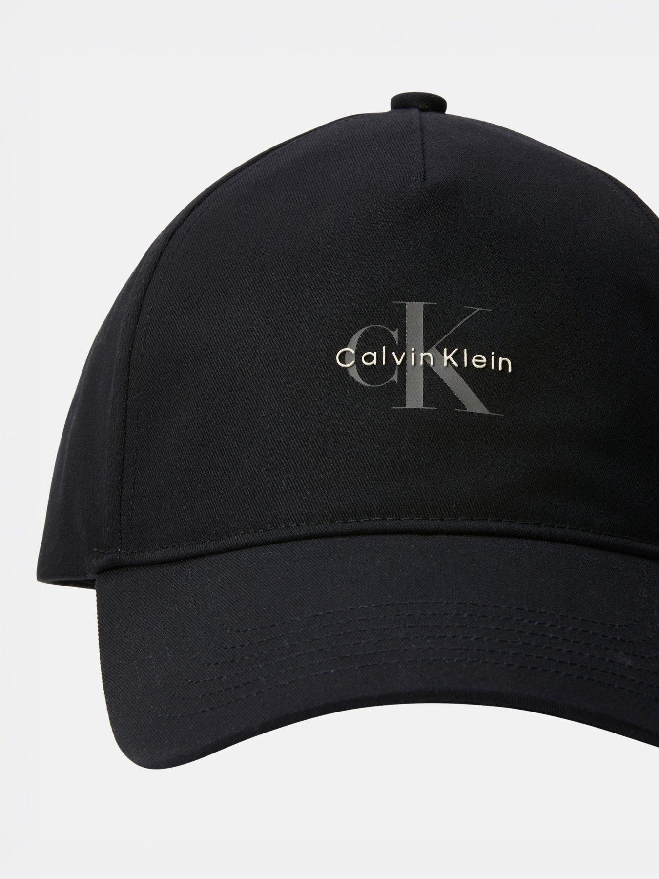 Image 4 of 4 of Calvin Klein Printed Baseball Cap - Black