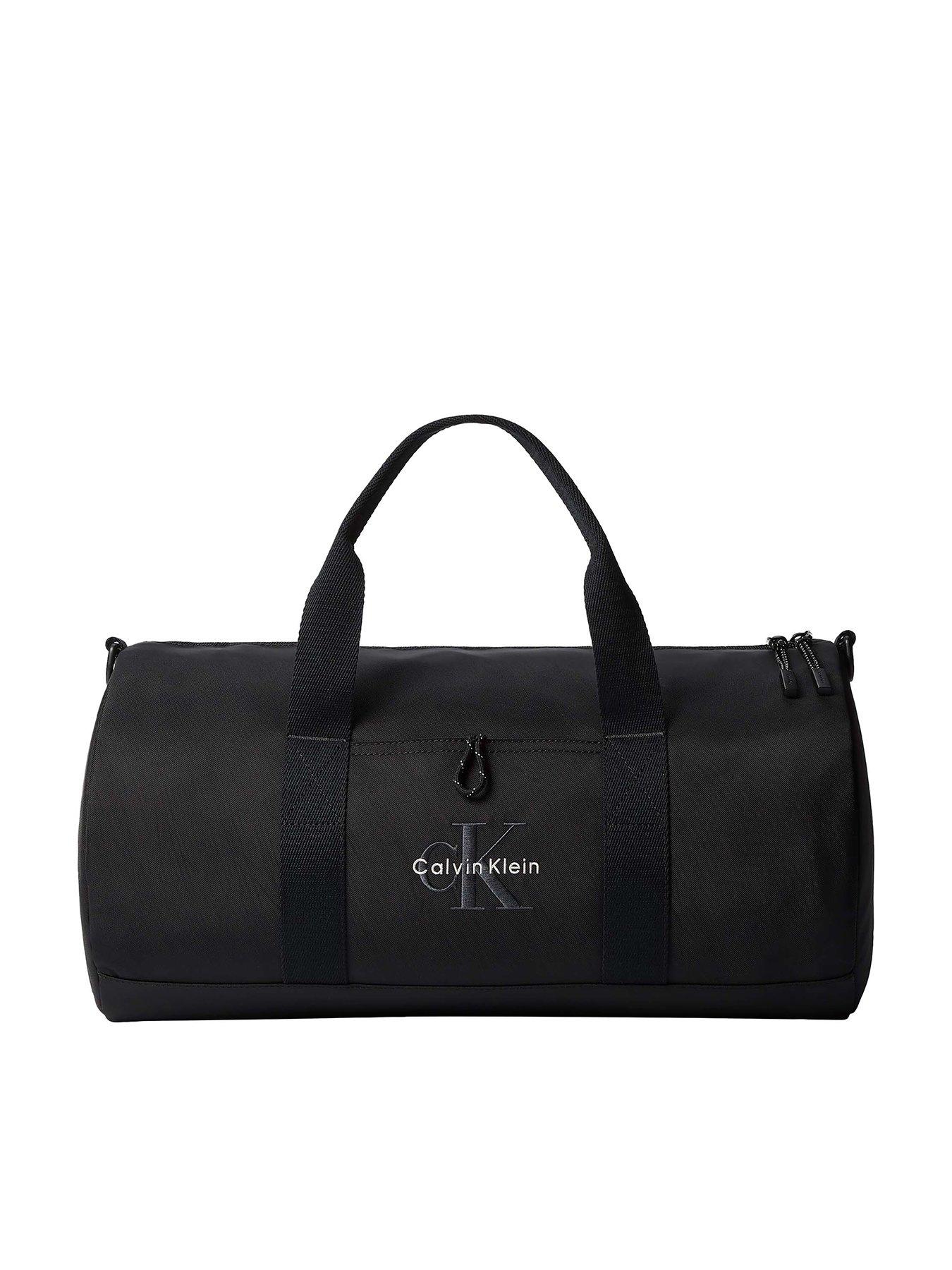 Calvin Klein Men's Black Bold Weekender Duffle Bag - Image 4