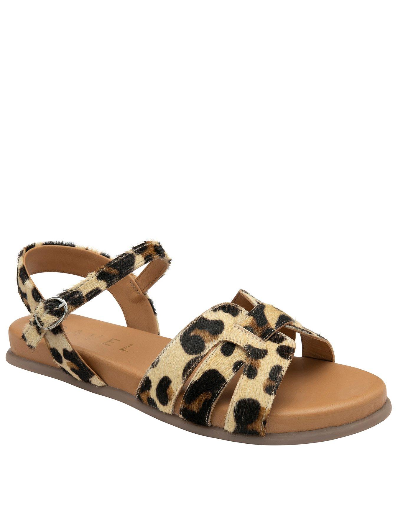 Ravel Keld Open Toe Print Sandal - Animal Print