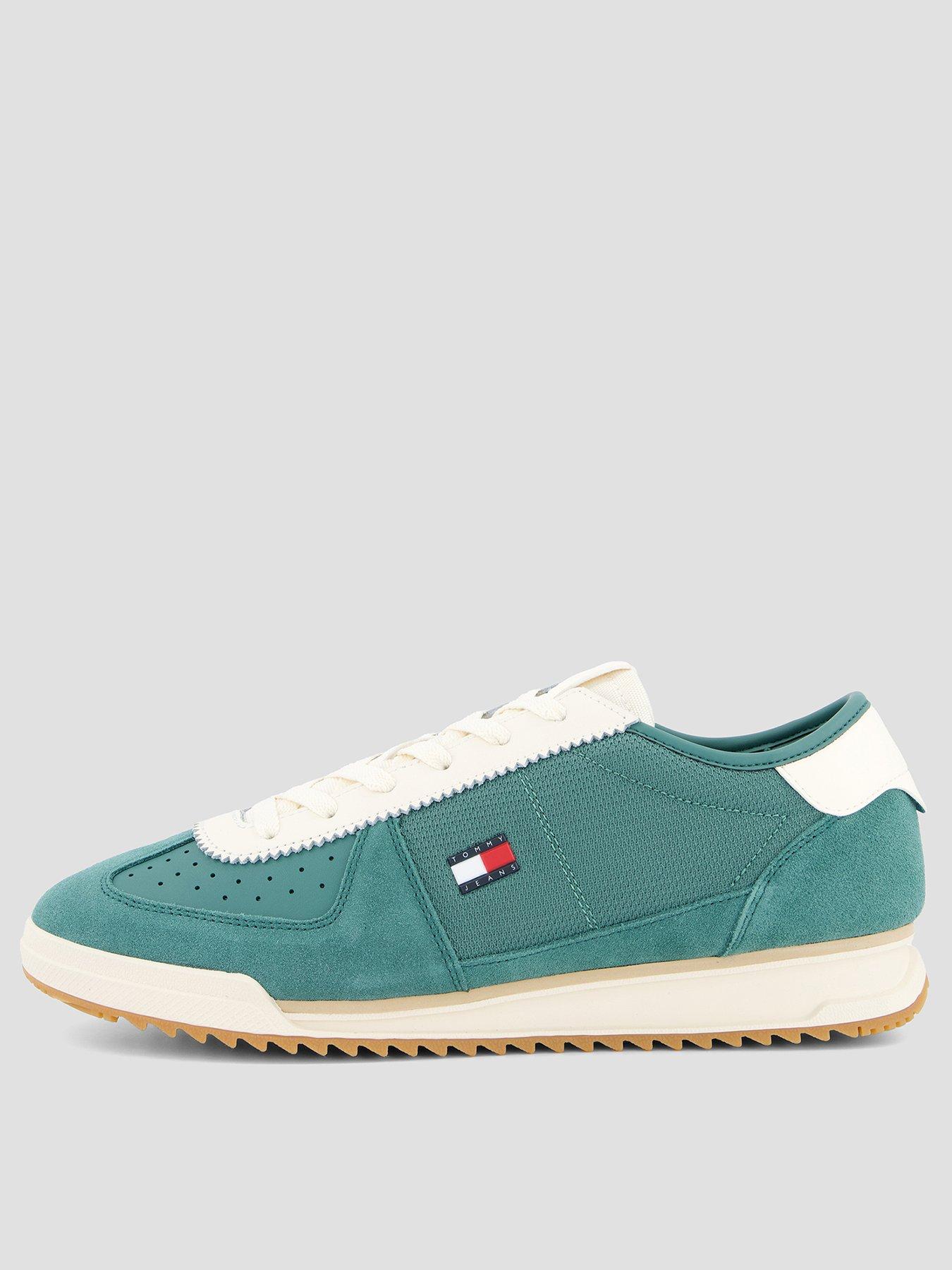 Tommy Jeans Tommmy Retro Cleated Runners - Charred Jade