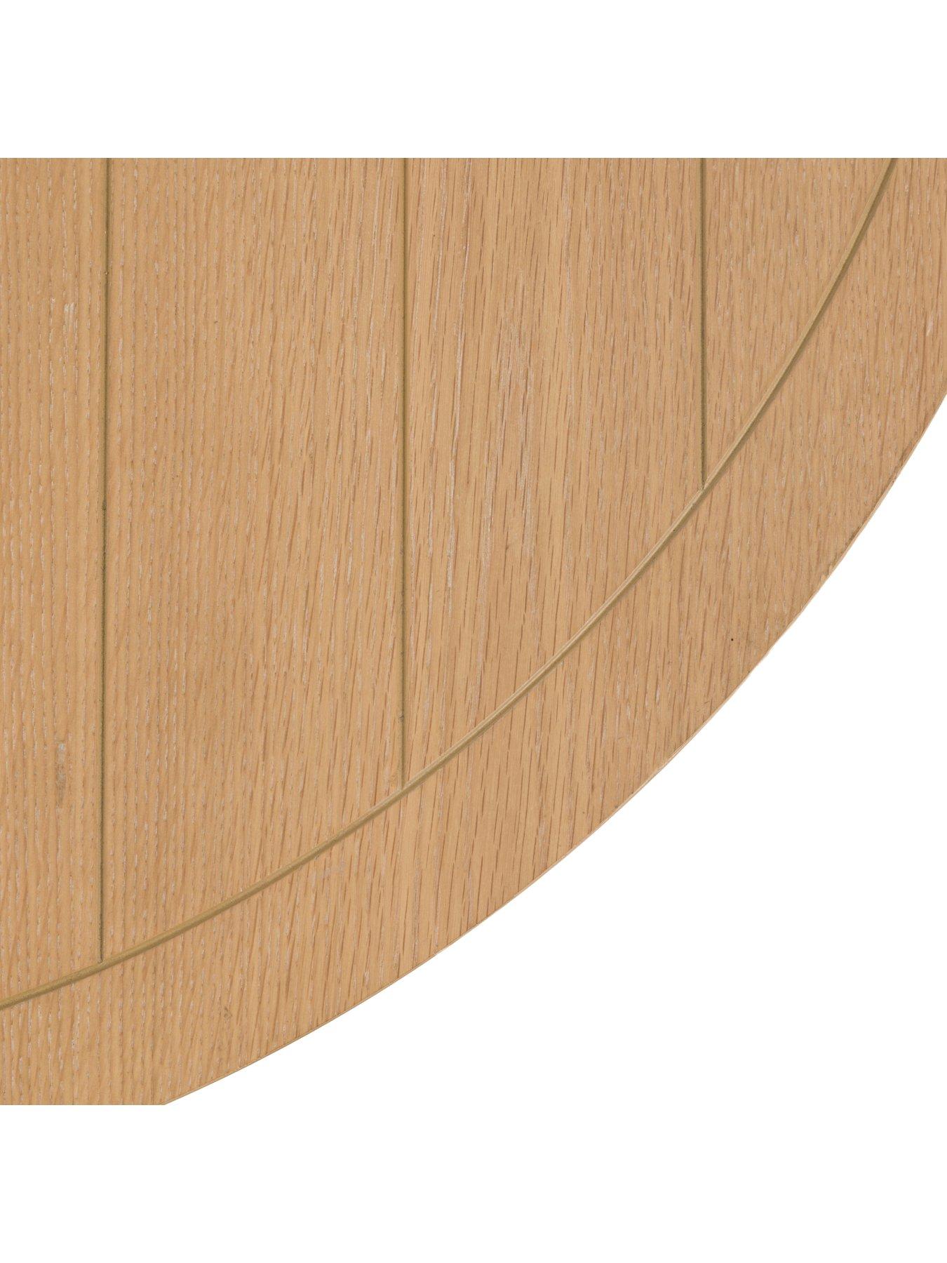 Image 6 of 7 of Gallery Direct Eton Natural Round Extending Dining Table