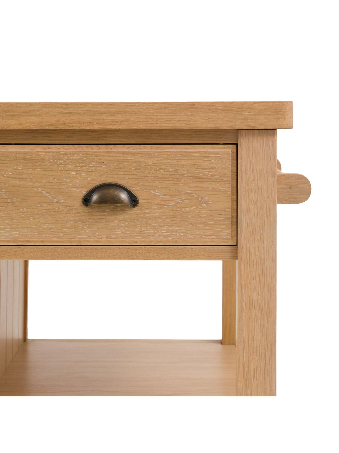Image 6 of 7 of Gallery Direct Eton Kitchen Island Natural