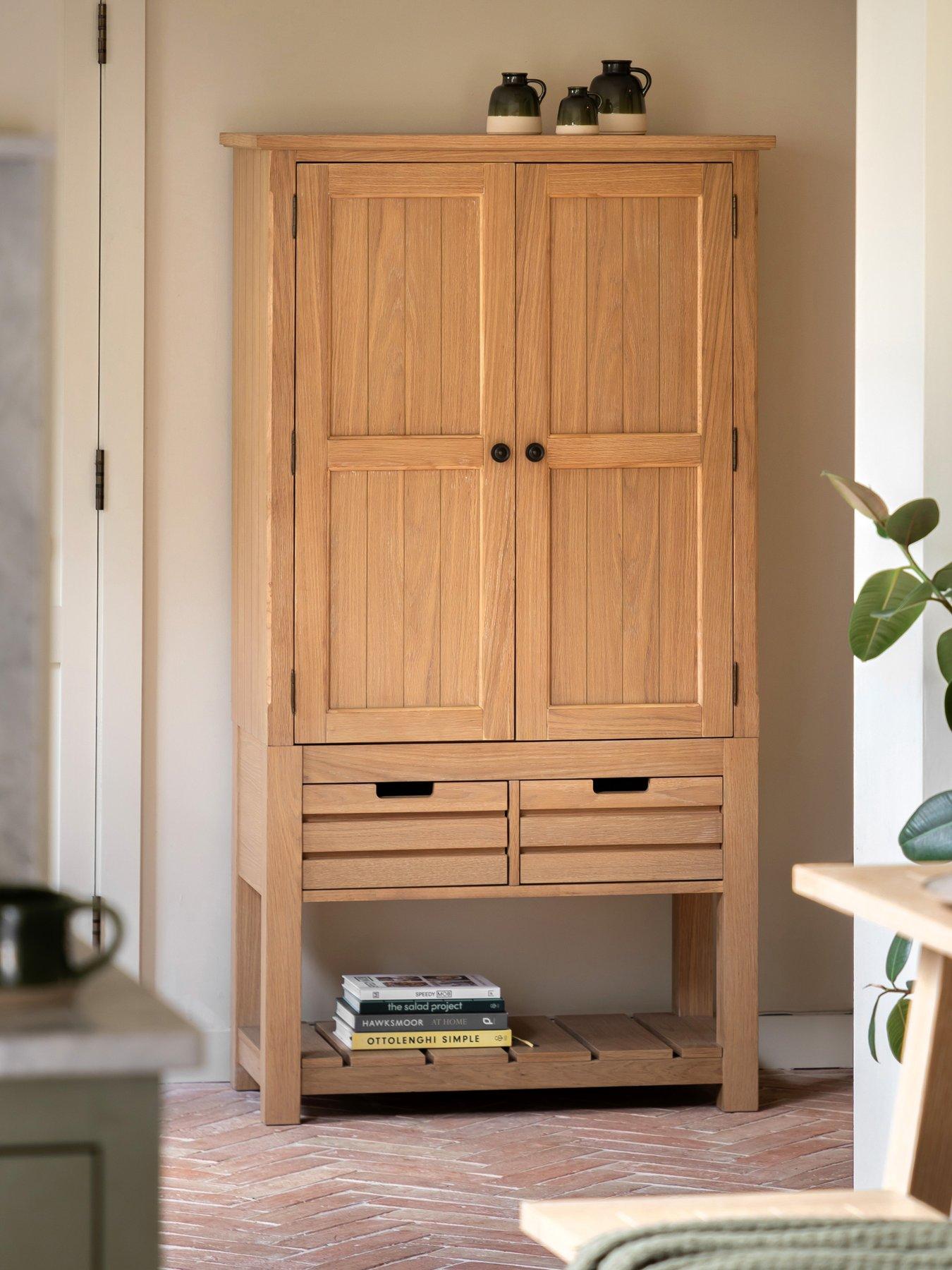 Gallery Direct Eton Larder Cupboard Natural