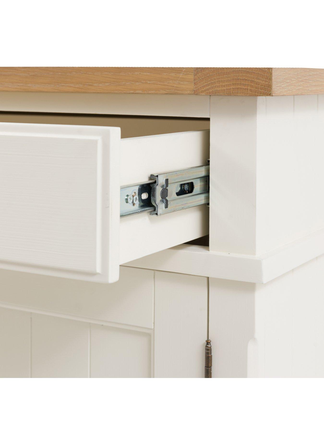 Image 6 of 6 of Gallery Direct Eton 2 Door Sideboard White
