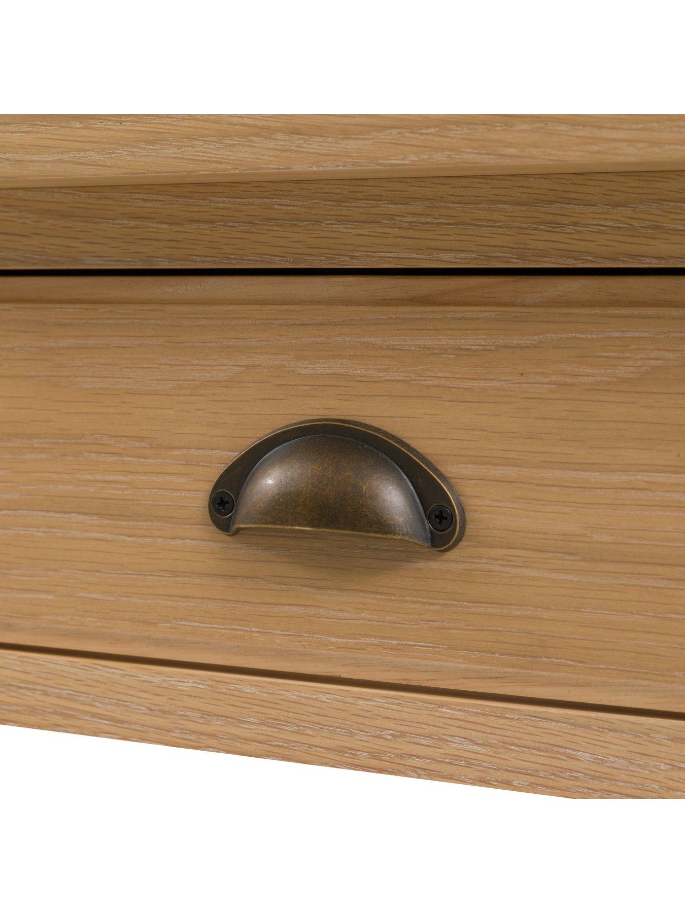 Image 4 of 5 of Gallery Direct Eton 2 Drawer Console Natural