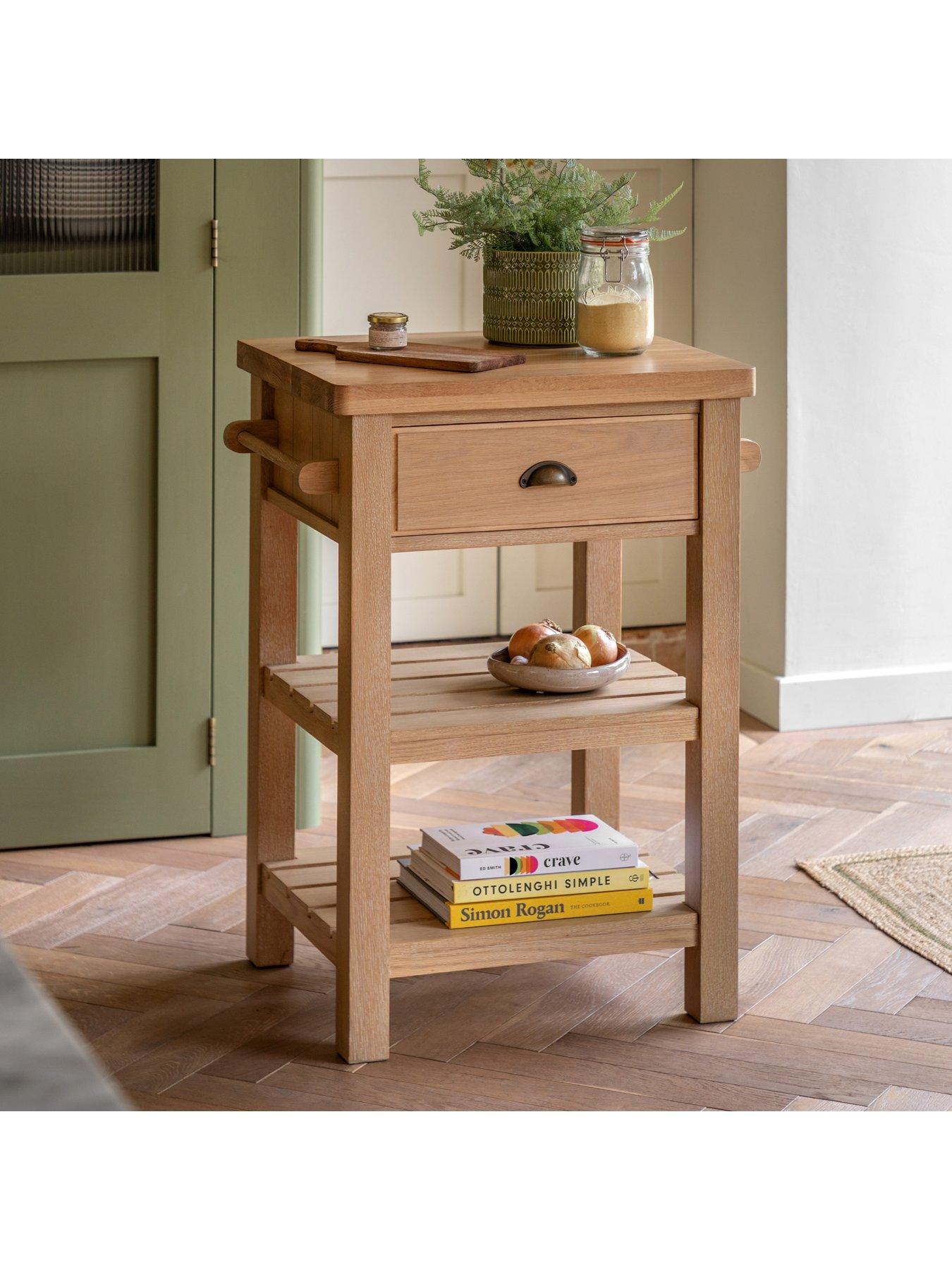 Gallery Direct Eton Butchers Block Natural