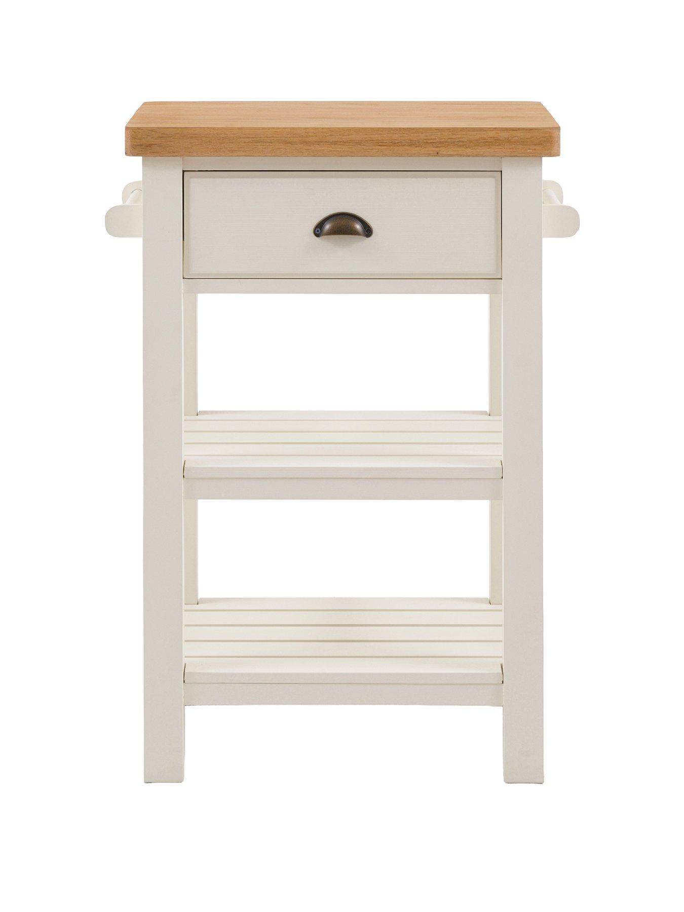 Image 1 of 6 of Gallery Direct Eton Butchers Block White