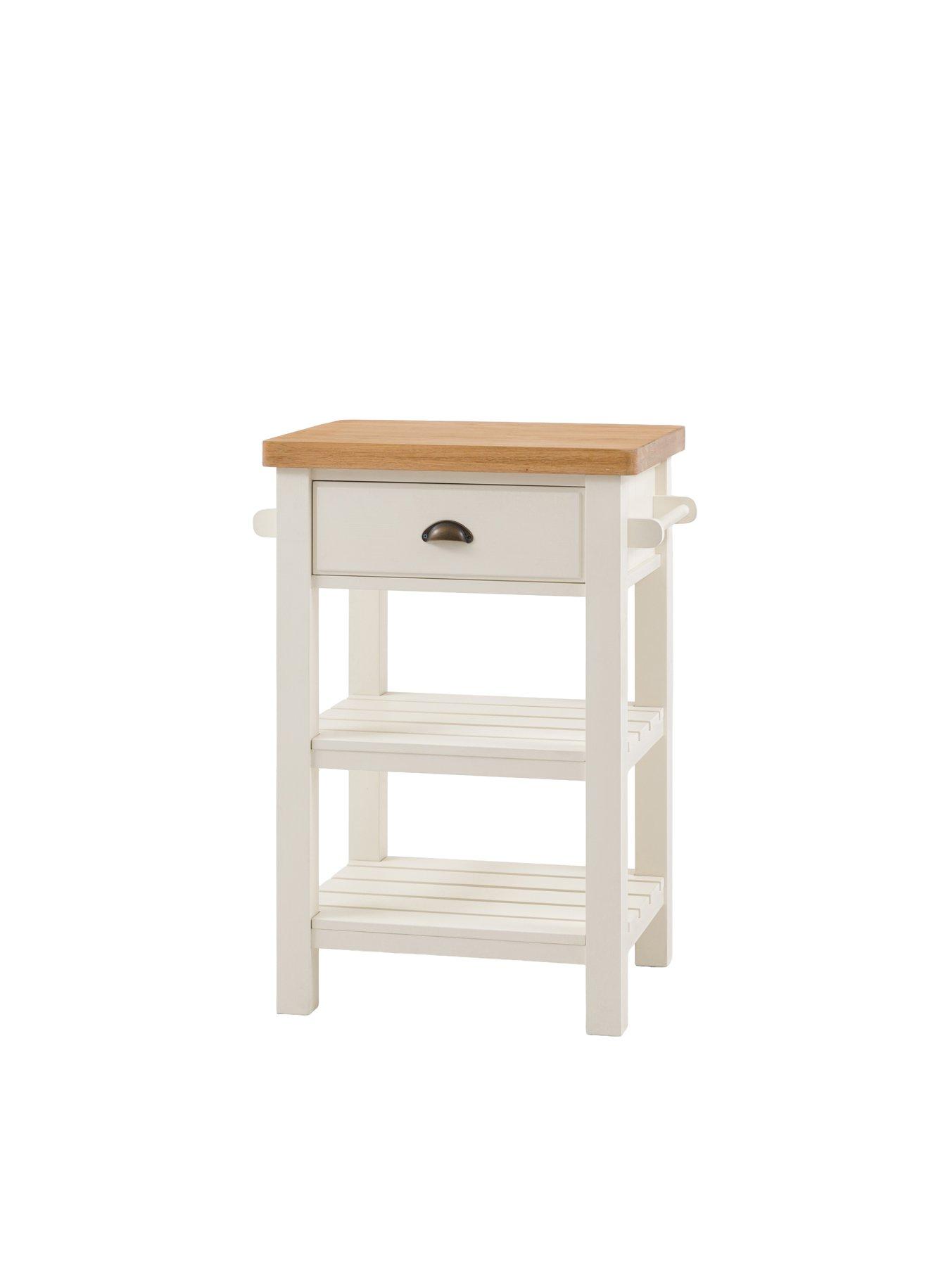 Image 2 of 6 of Gallery Direct Eton Butchers Block White
