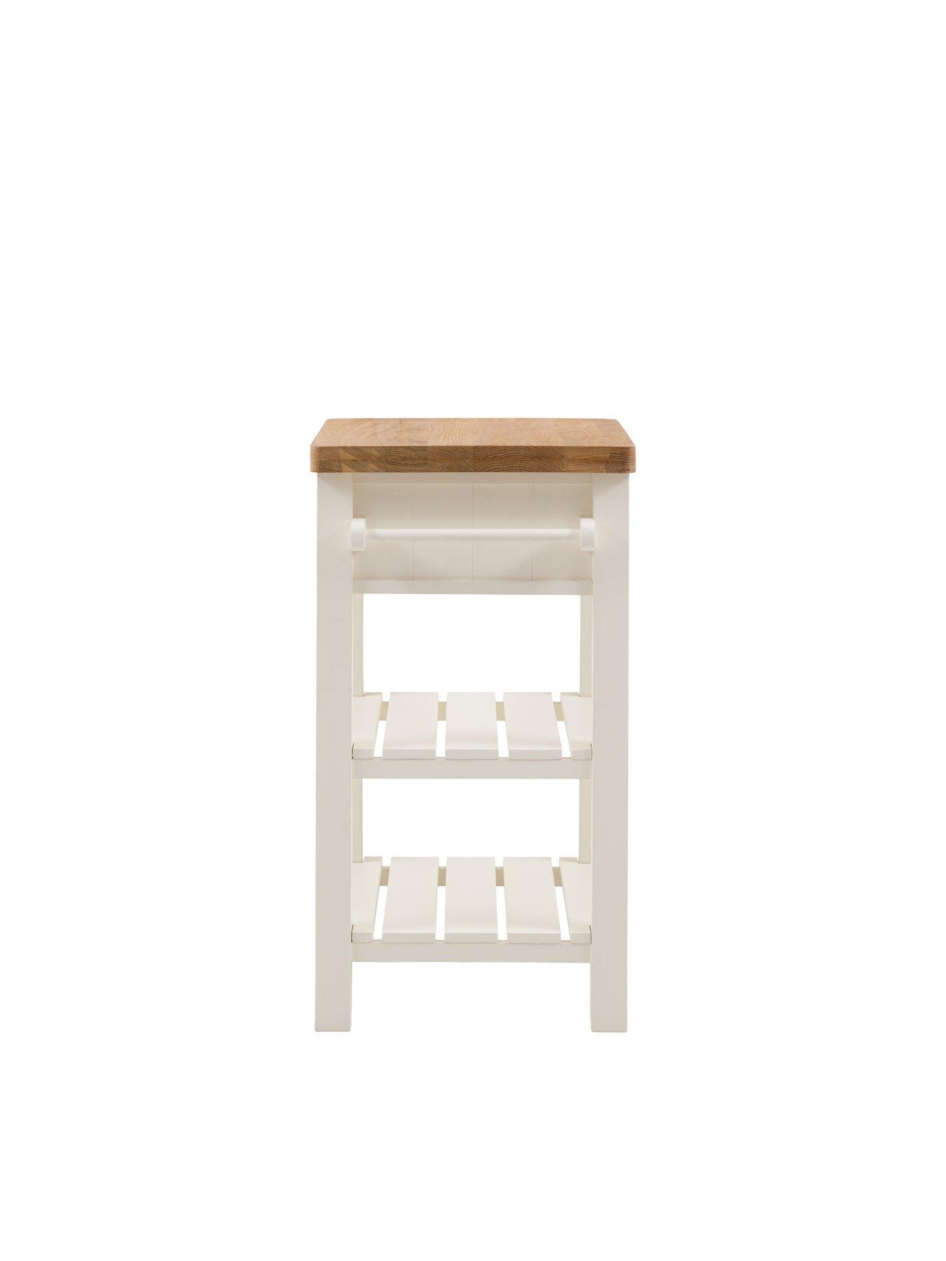 Image 3 of 6 of Gallery Direct Eton Butchers Block White