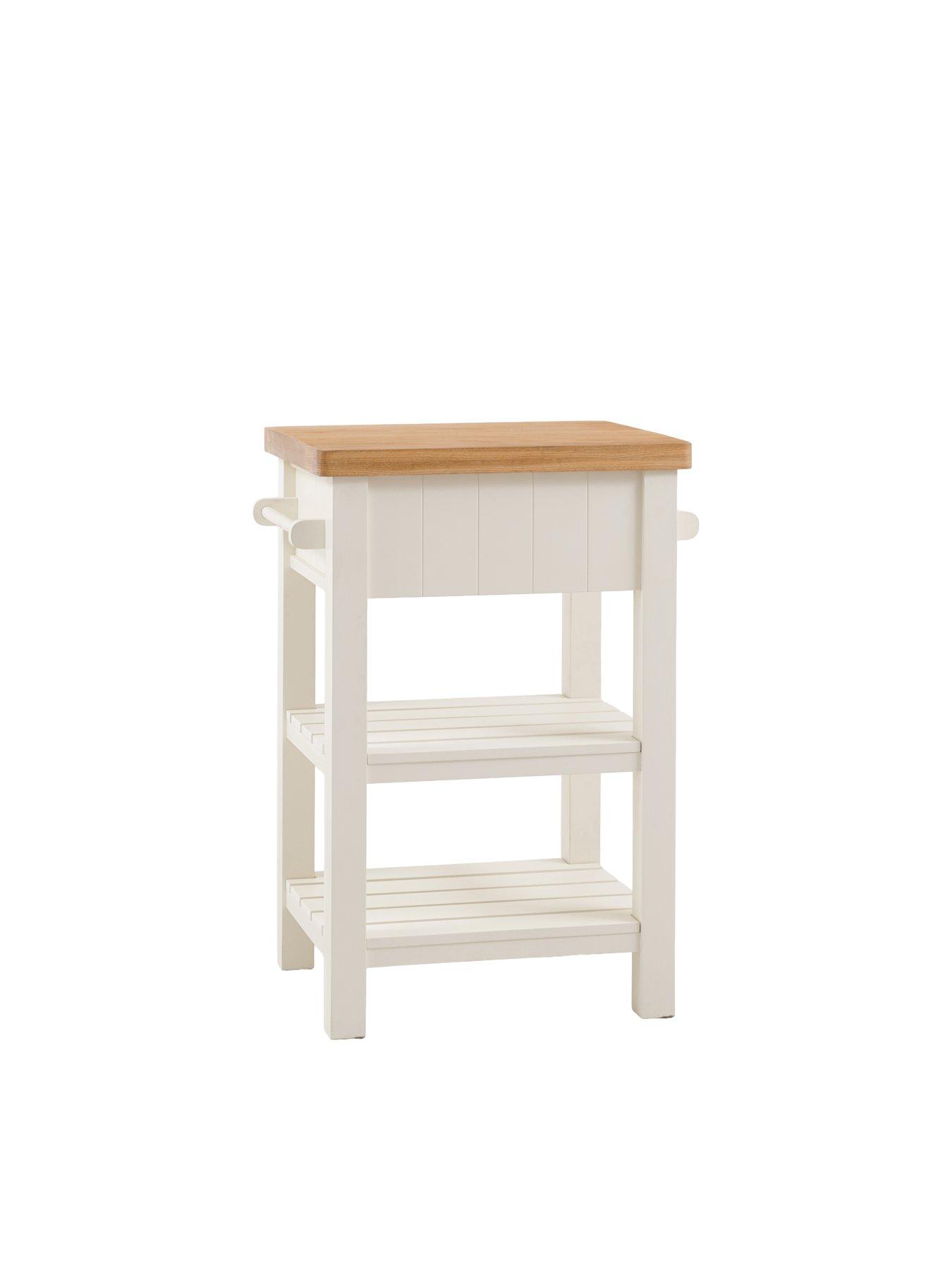 Image 4 of 6 of Gallery Direct Eton Butchers Block White