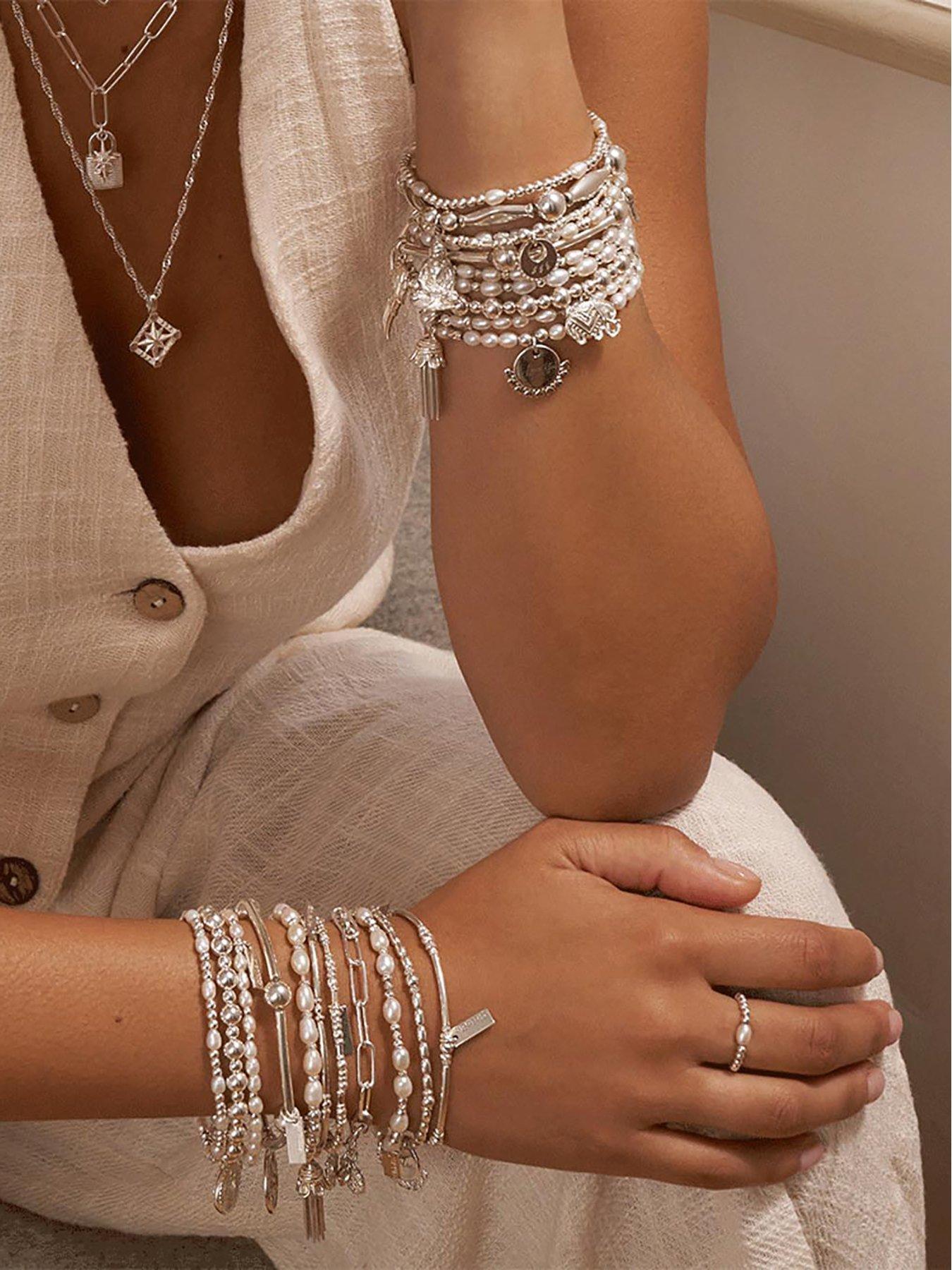 Image 3 of 3 of ChloBo Silver story of love bracelet