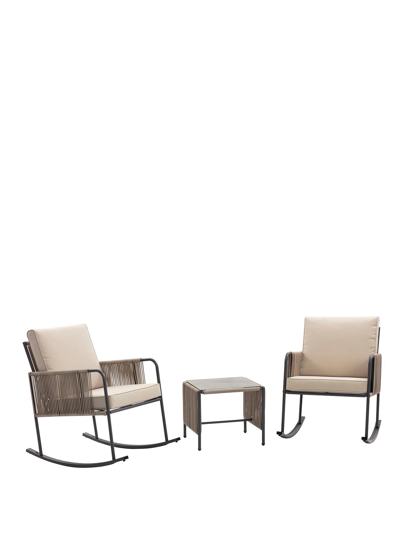 Image 2 of 7 of Teamson Home Outdoor 3 Piece Steel